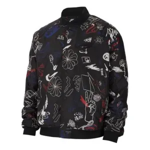 Nike Sportswear NSW All Over Print Bomber Men's Jacket Black