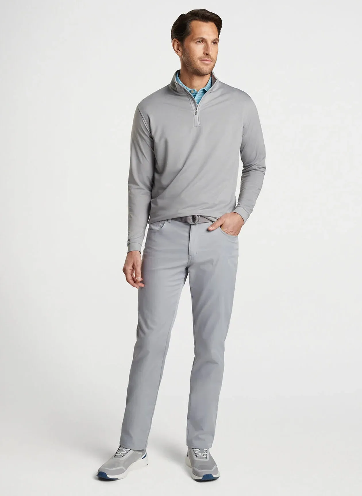 Peter Millar Perth Melange Performance Quarter-Zip