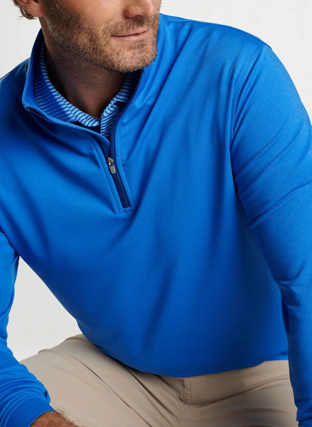 Peter Millar Perth Melange Performance Quarter-Zip