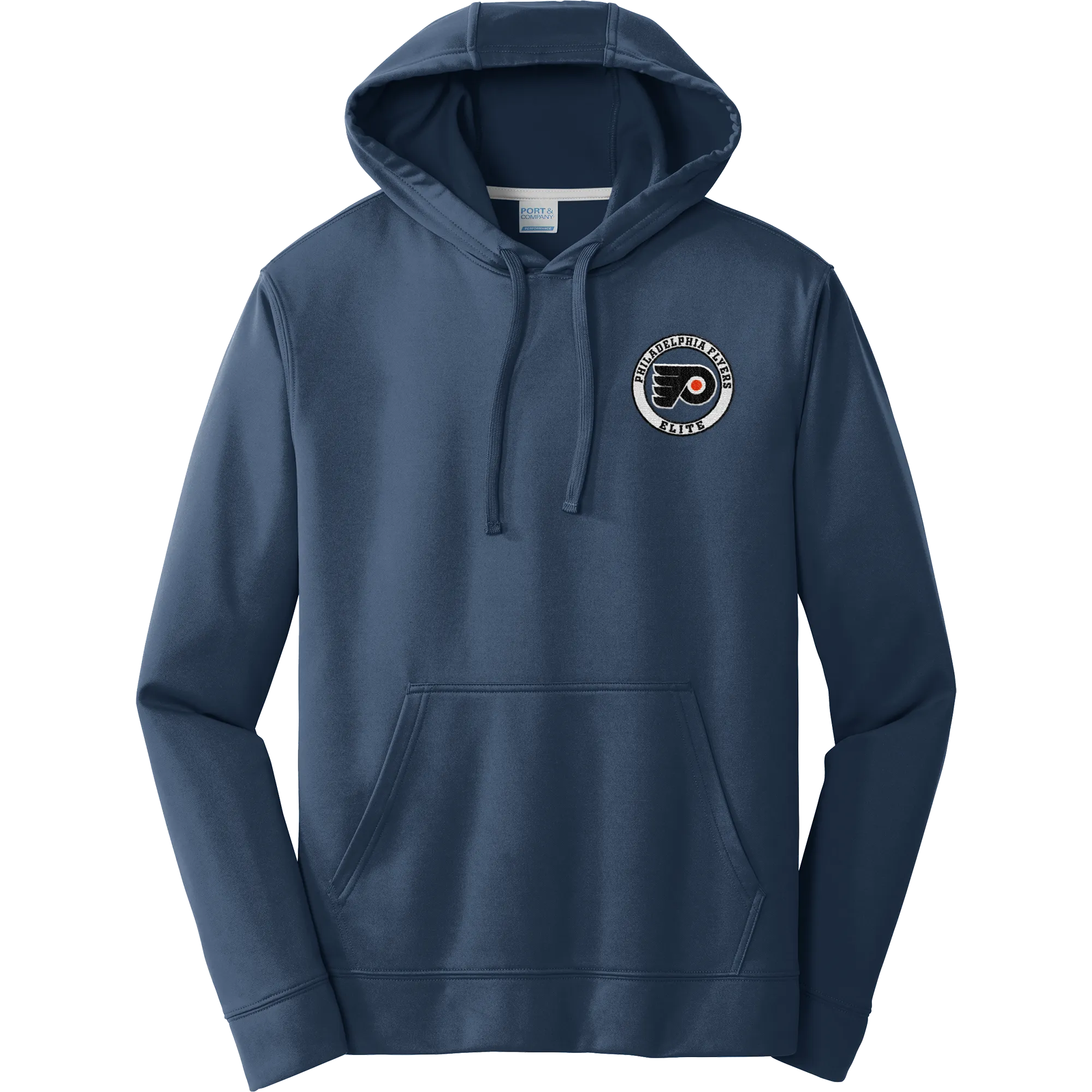 Philadelphia Flyers Elite Performance Fleece Pullover Hooded Sweatshirt