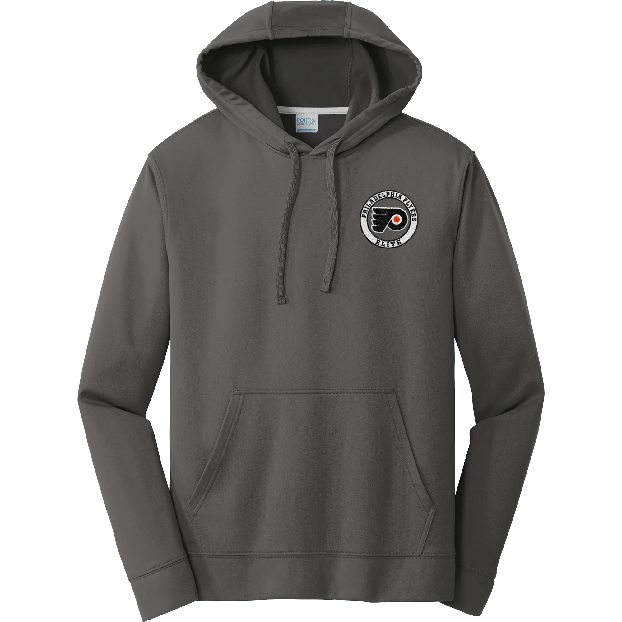 Philadelphia Flyers Elite Performance Fleece Pullover Hooded Sweatshirt