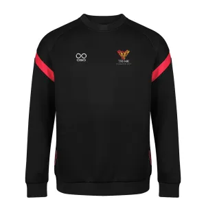 Phoenix Tri-MK Tech Crew Neck - Black/red