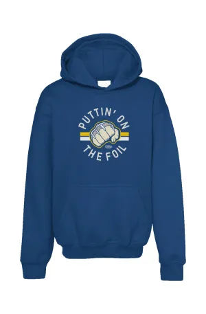 Puttin' On the Foil Youth Staple Hoodie