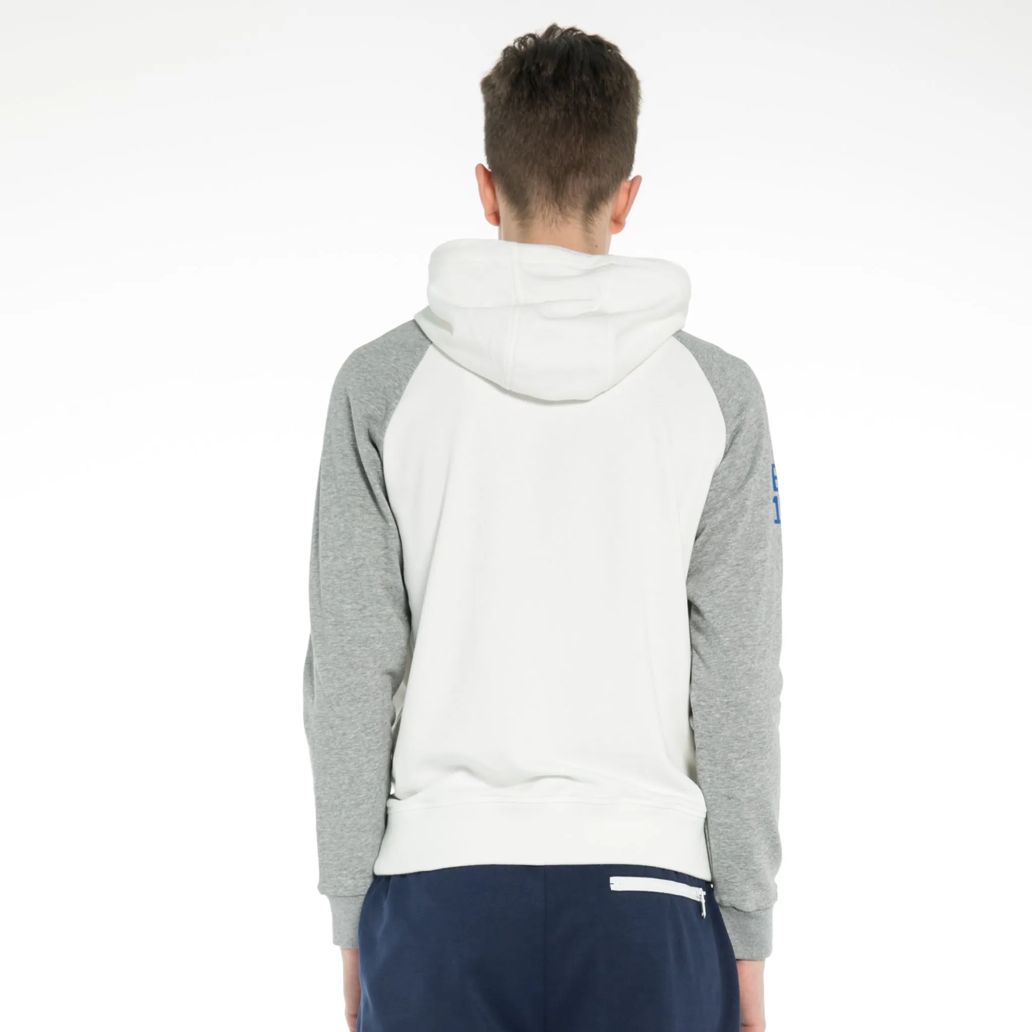 Raglan-Sleeve  Hoodie  Sweatshirt