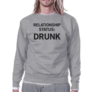 Relationship Status Grey Sweatshirt Funny Graphic Design Gift Ideas