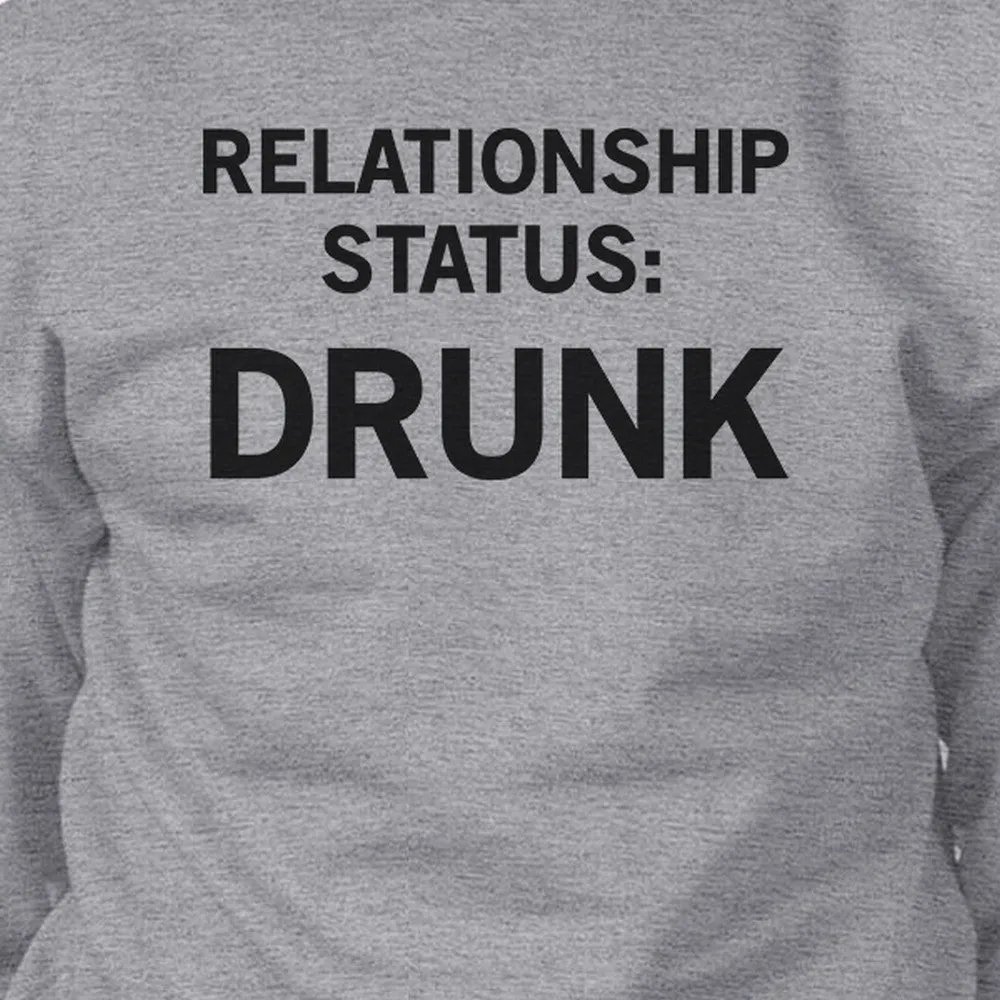 Relationship Status Grey Sweatshirt Funny Graphic Design Gift Ideas