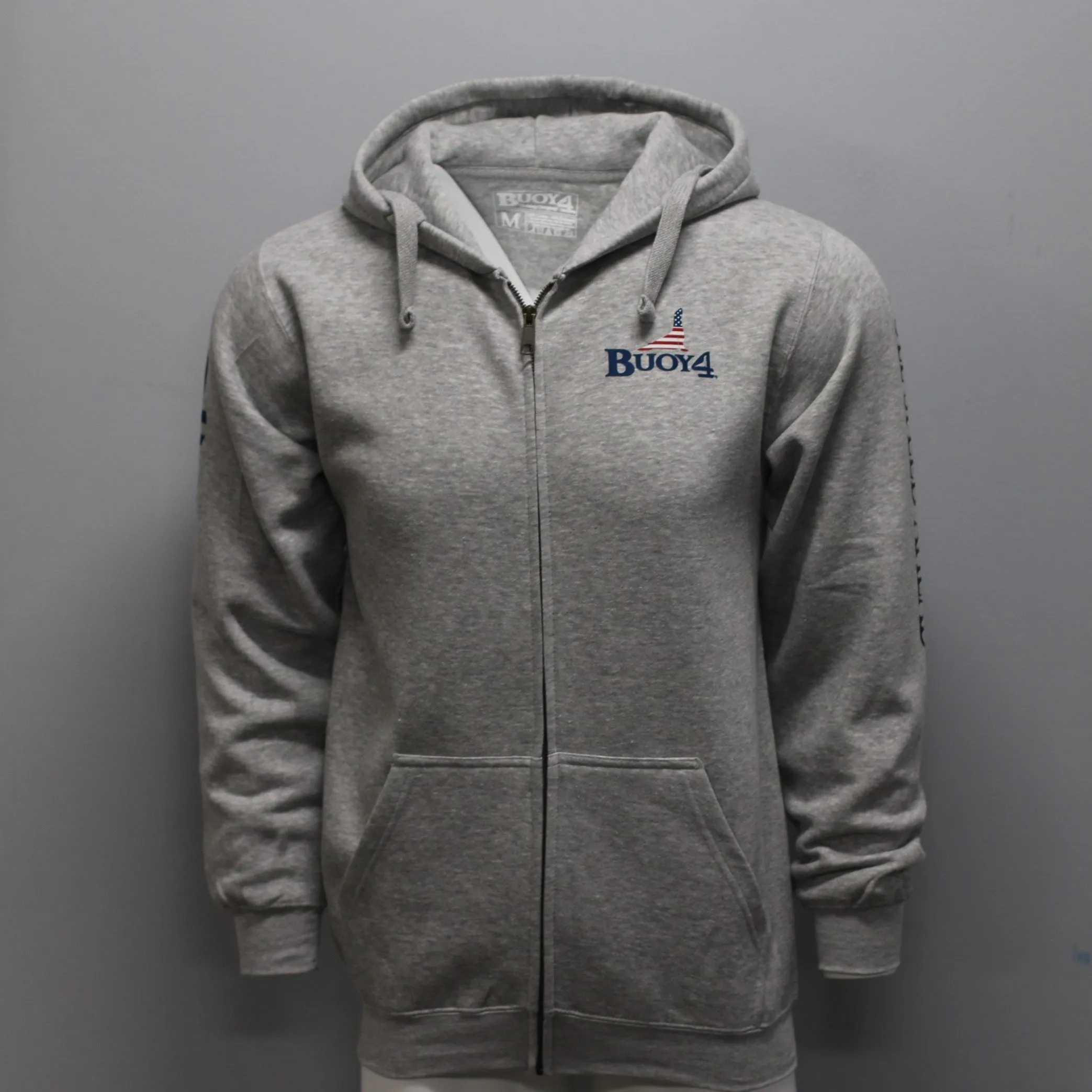 reLAX By The Sea - USA - Gray Full Zip