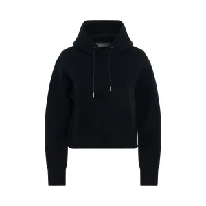 S Sponge Hoodie in Black