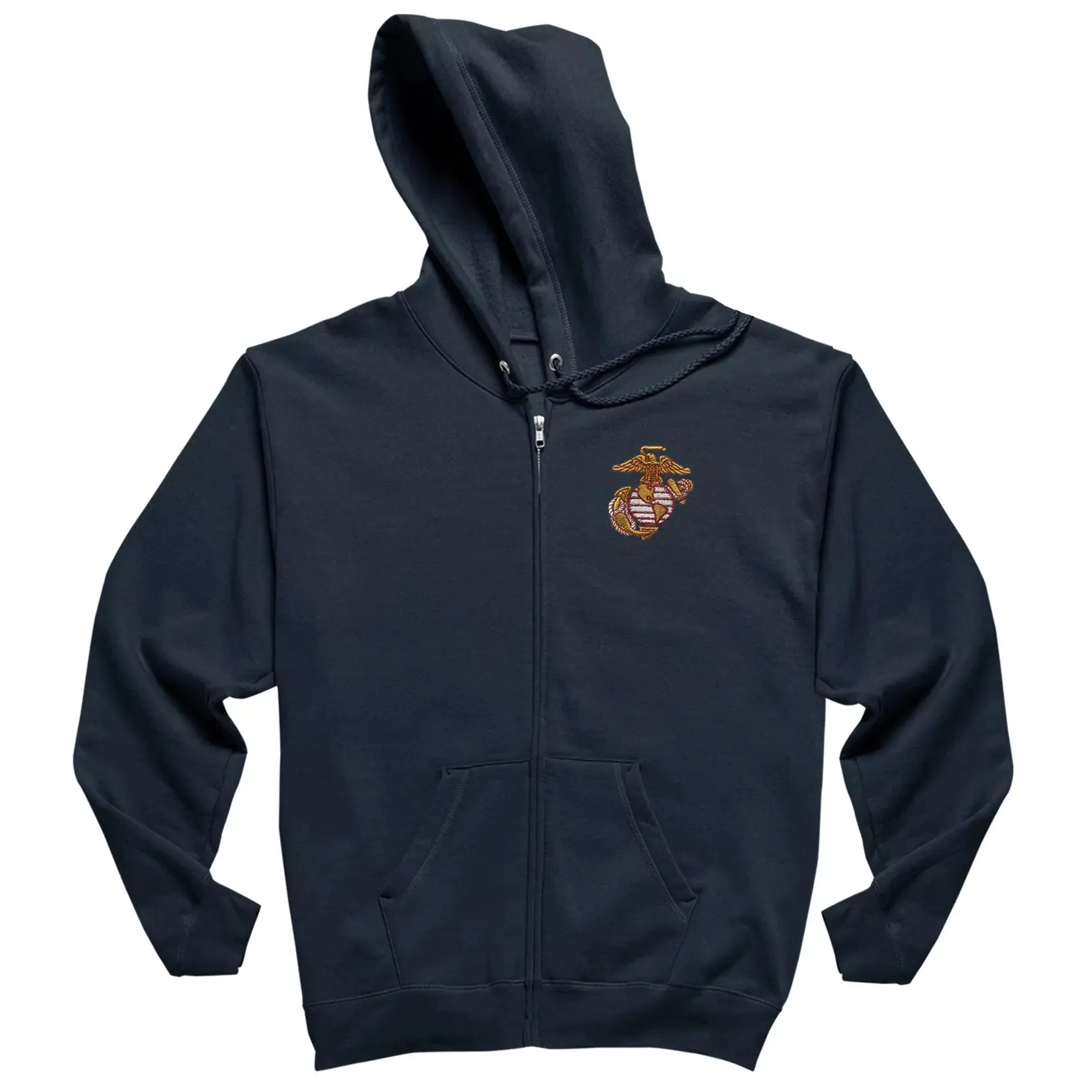 Scarlet & Gold EGA Embroidered Full Zip Hoodie