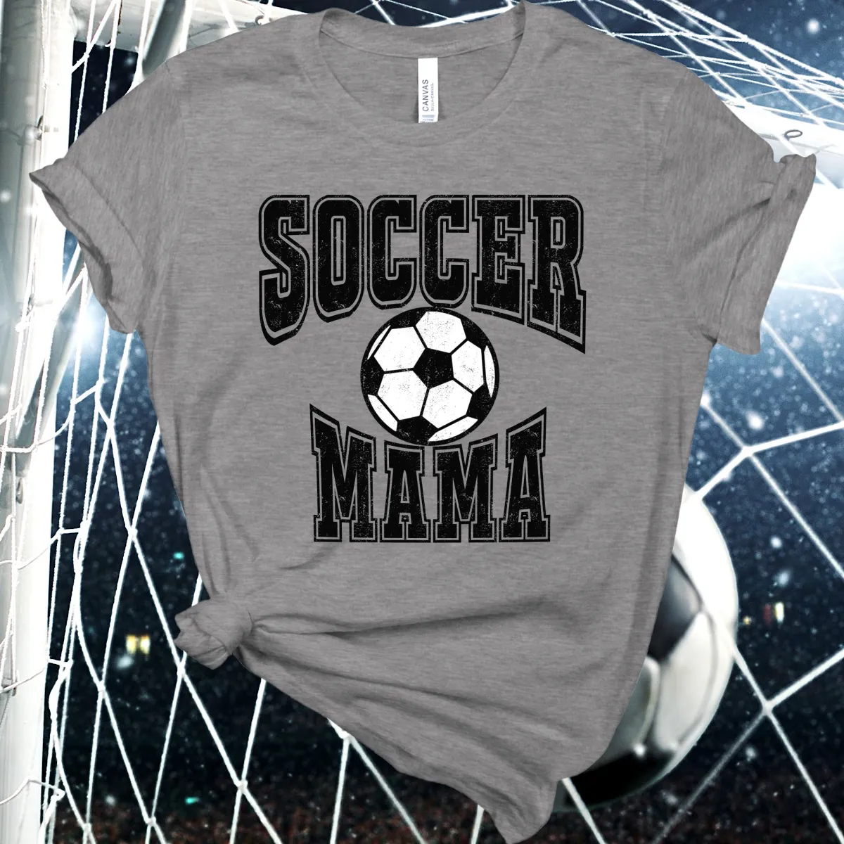 Soccer Mama (Black & White) - Adult - MADE TO ORDER/TWO WEEKS