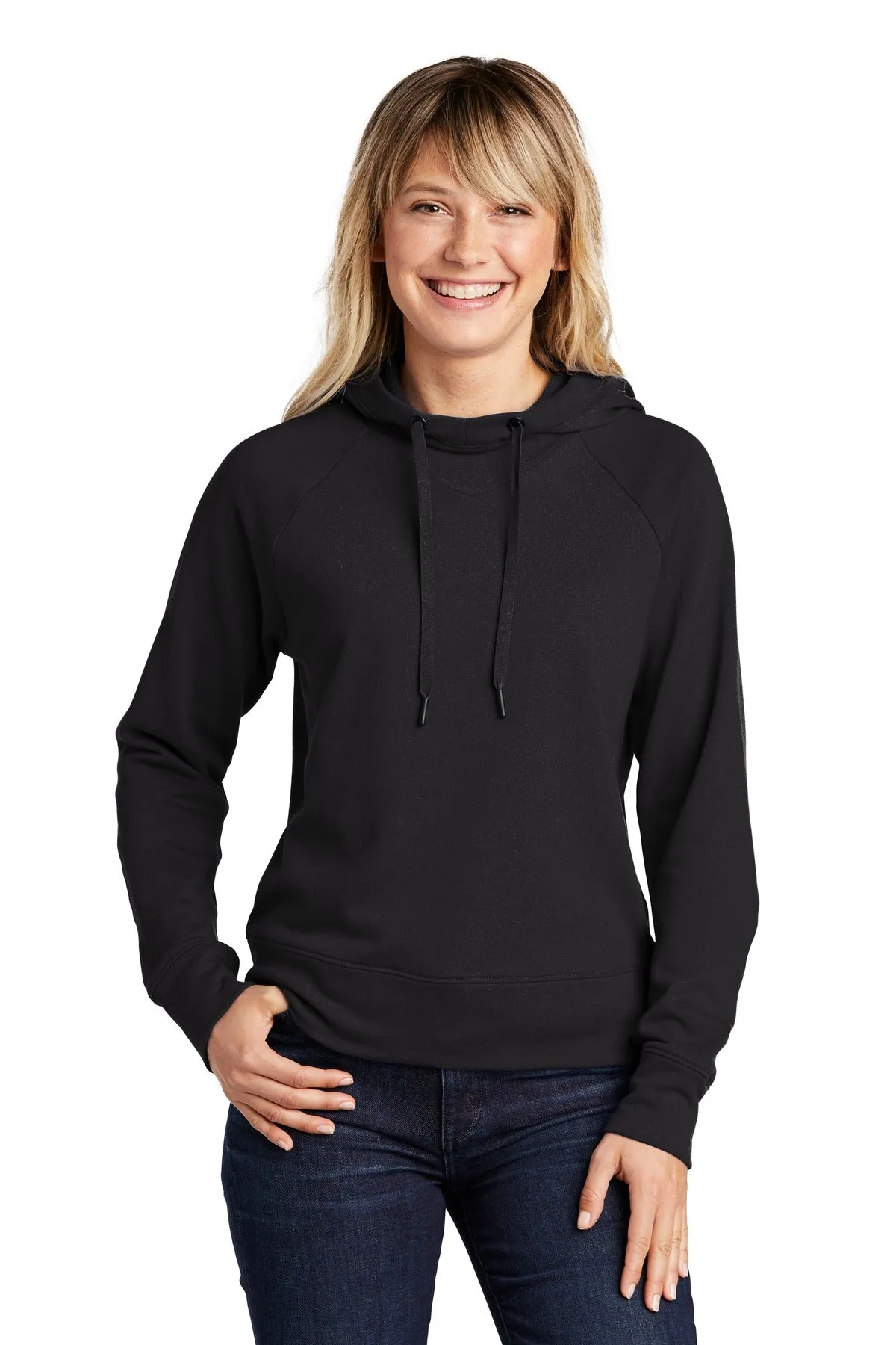 Sport-Tek Ladies Lightweight French Terry Pullover Hoodie. LST272