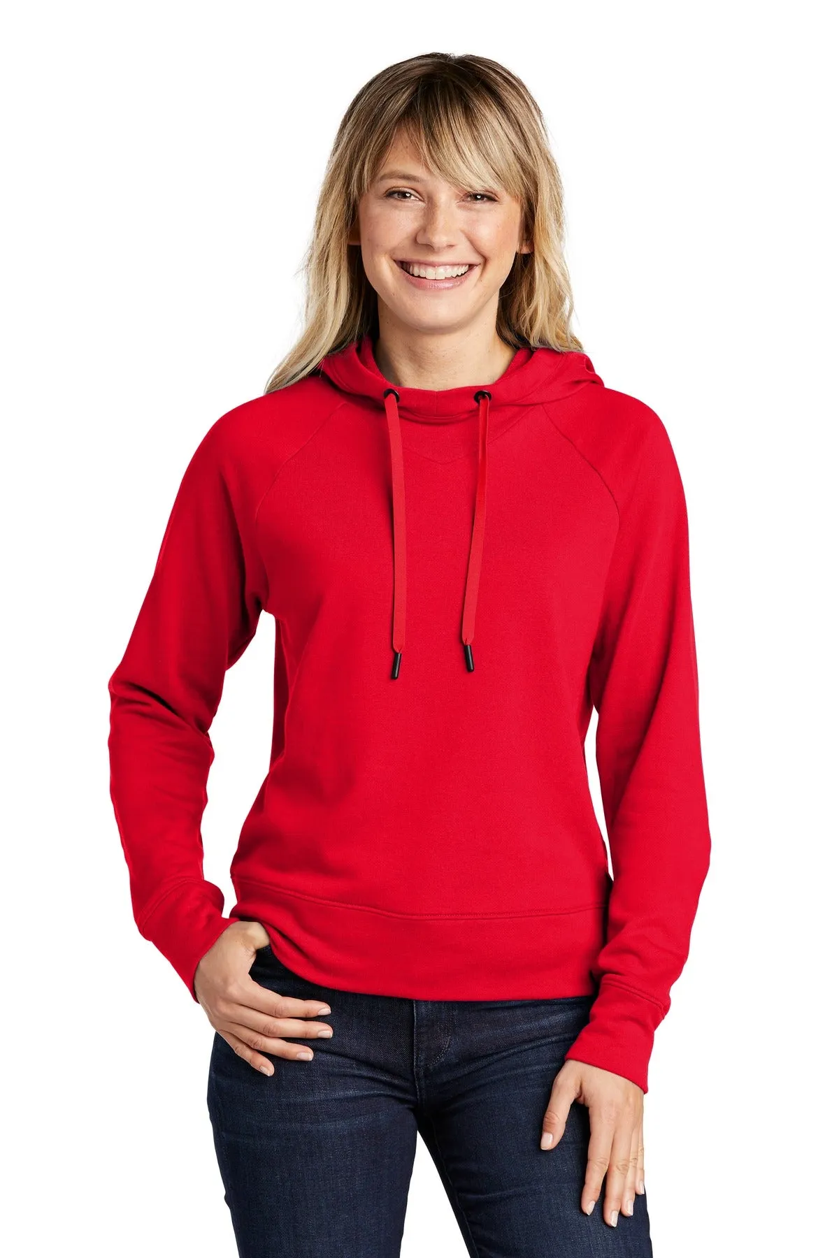 Sport-Tek Ladies Lightweight French Terry Pullover Hoodie. LST272