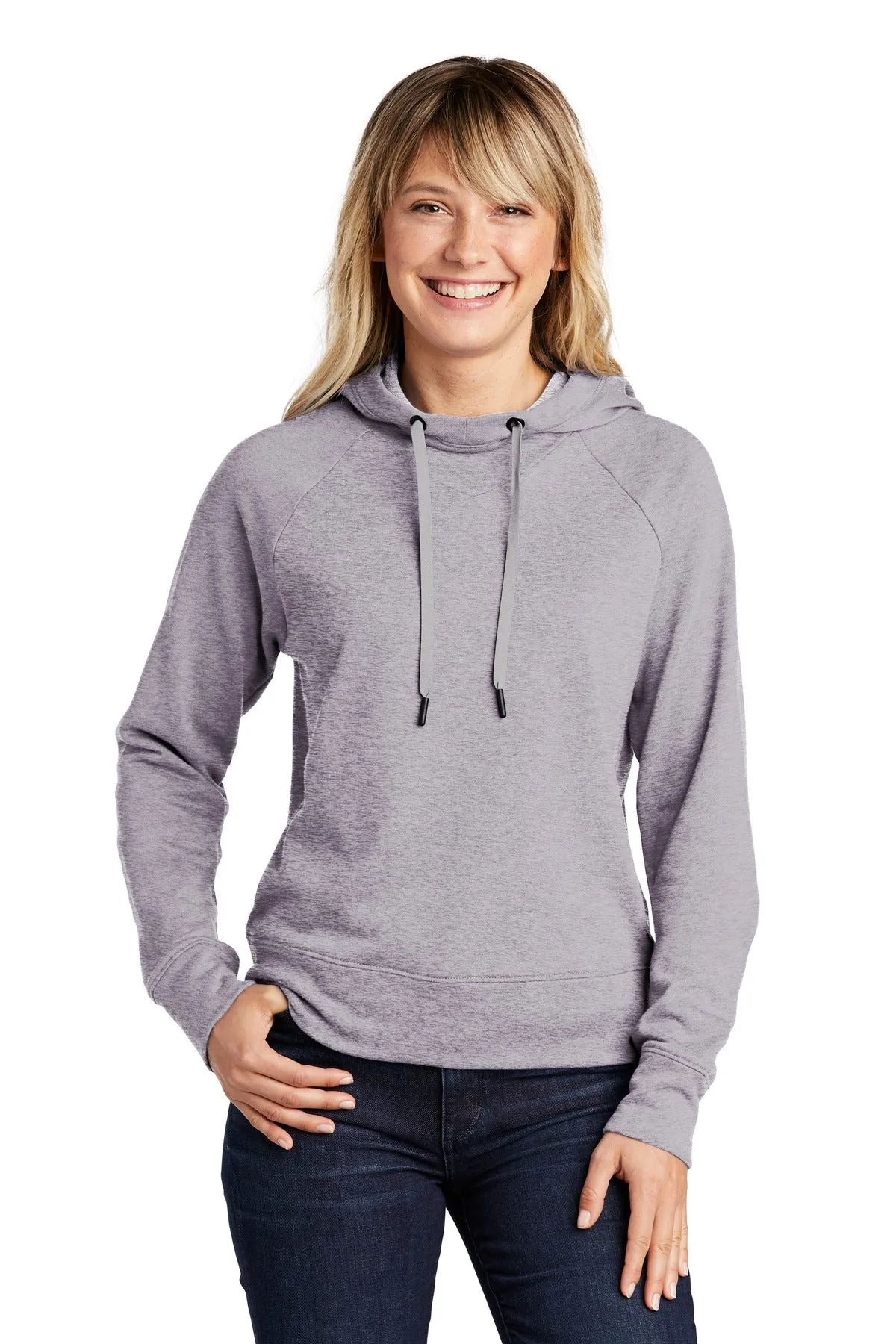 Sport-Tek Ladies Lightweight French Terry Pullover Hoodie. LST272