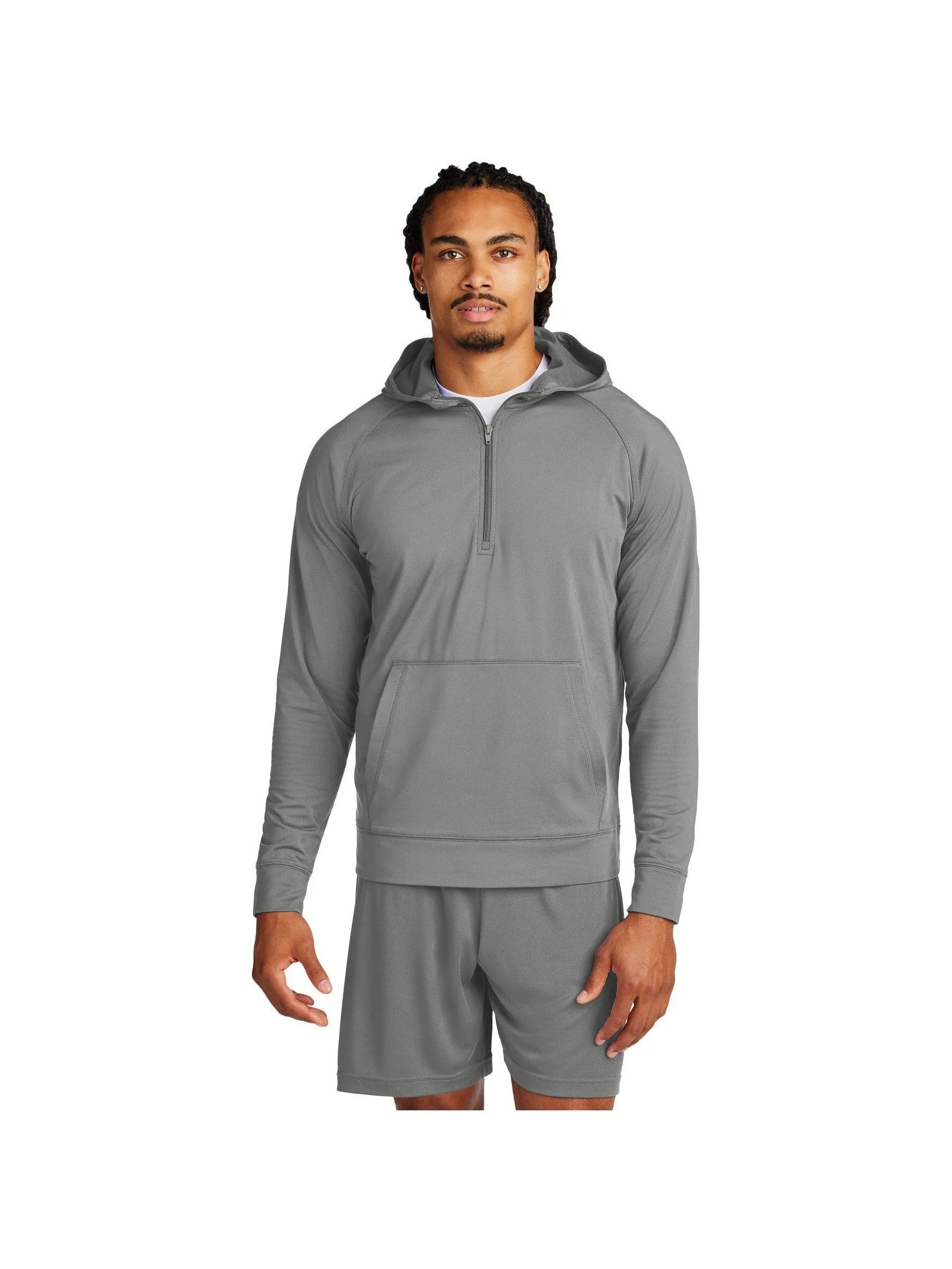 Sport-Tek Sport-Wick Stretch 1/2-Zip Hoodie