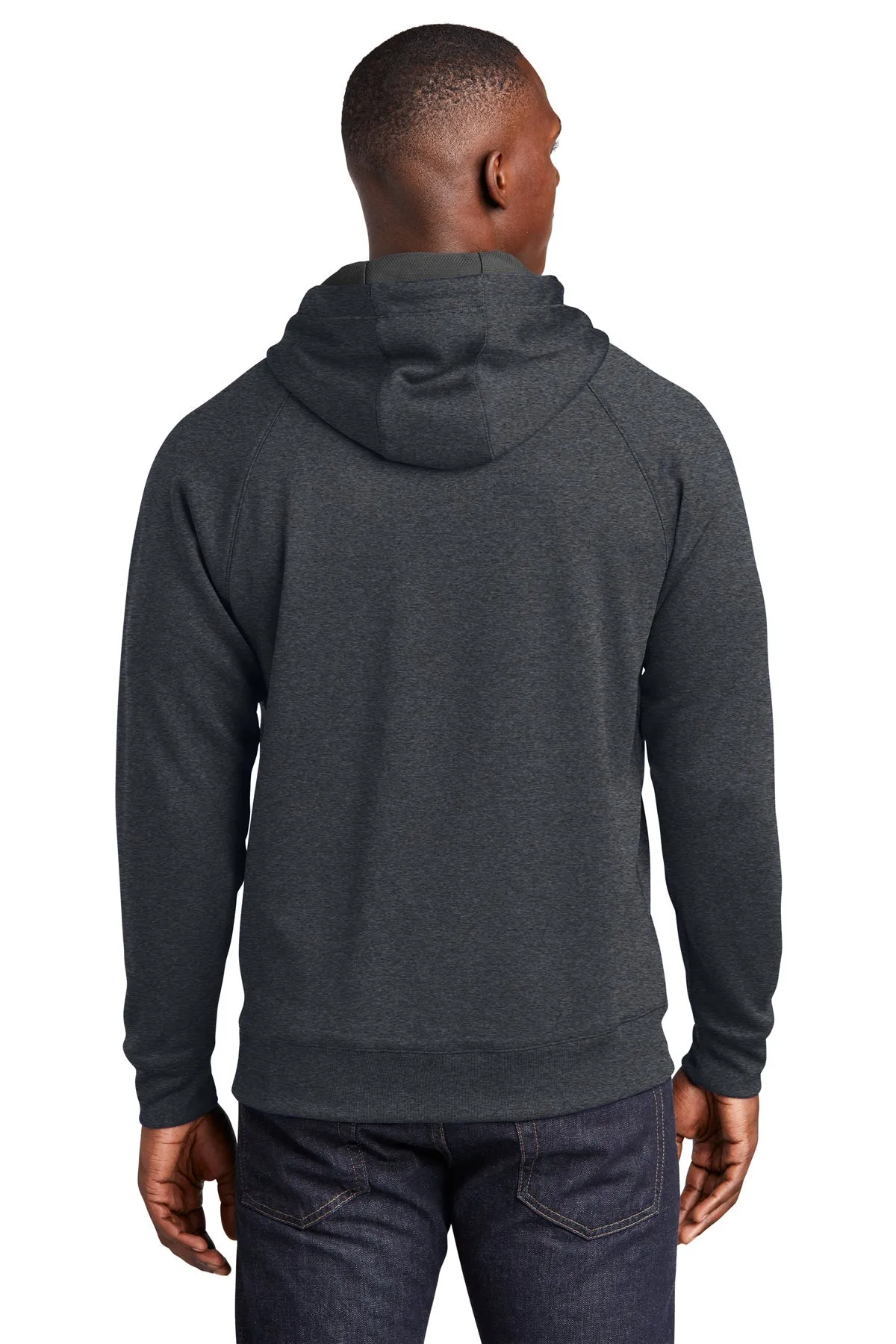 Sport-Tek Tech Fleece Hooded Custom Sweatshirts, Graphite Heather