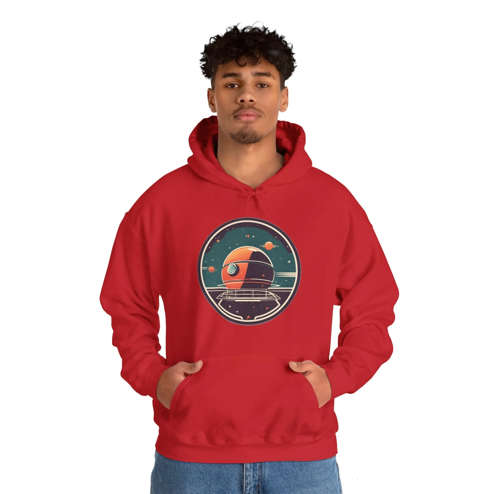 Station No101 Spaceart Sci-Fi Hoodie