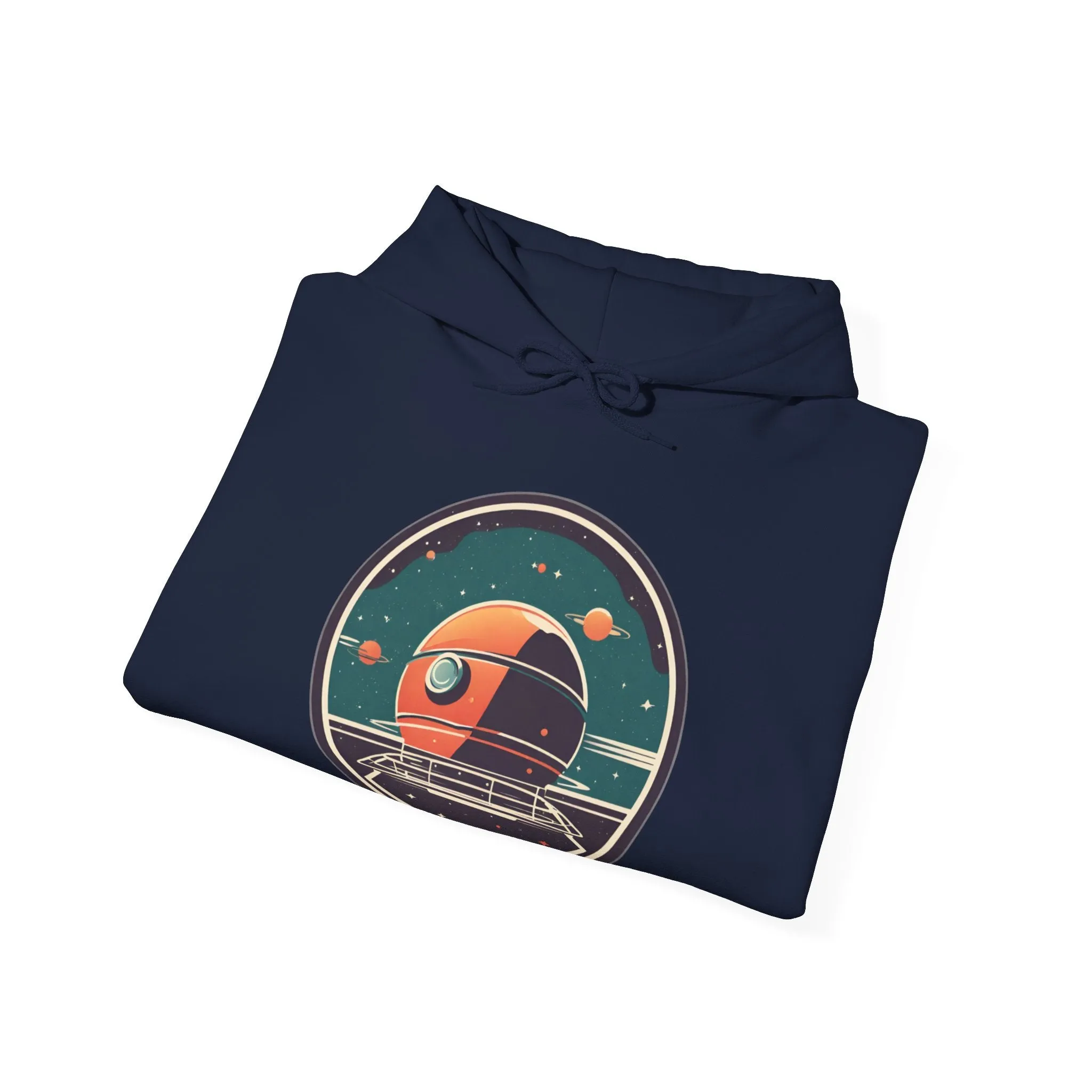 Station No101 Spaceart Sci-Fi Hoodie