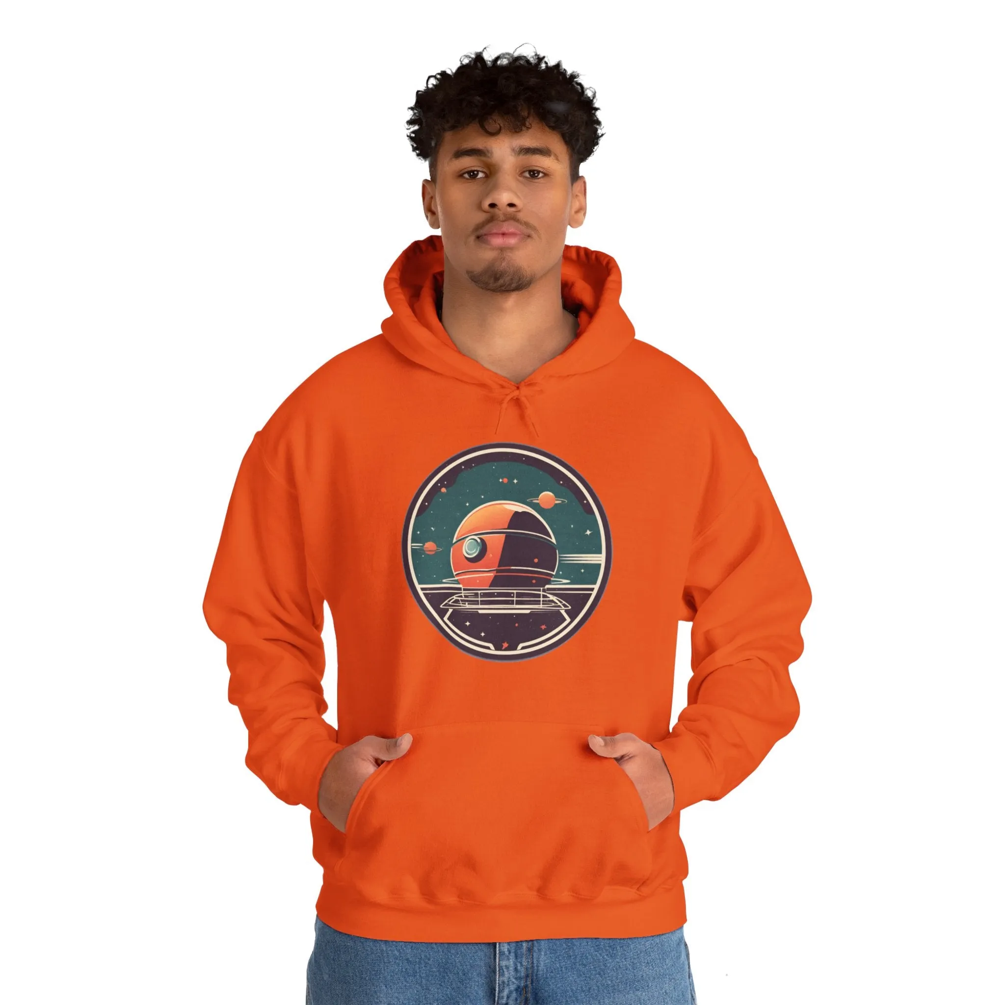 Station No101 Spaceart Sci-Fi Hoodie