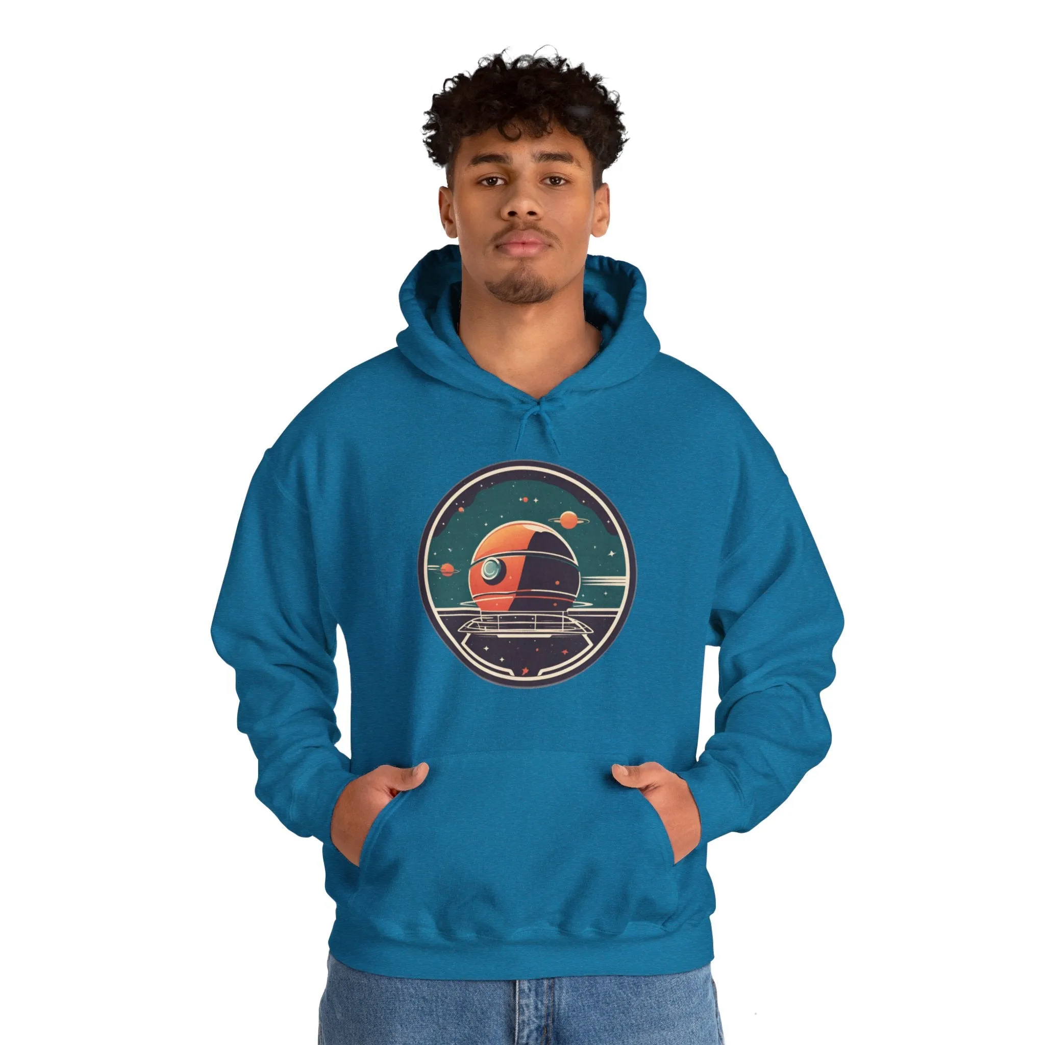 Station No101 Spaceart Sci-Fi Hoodie