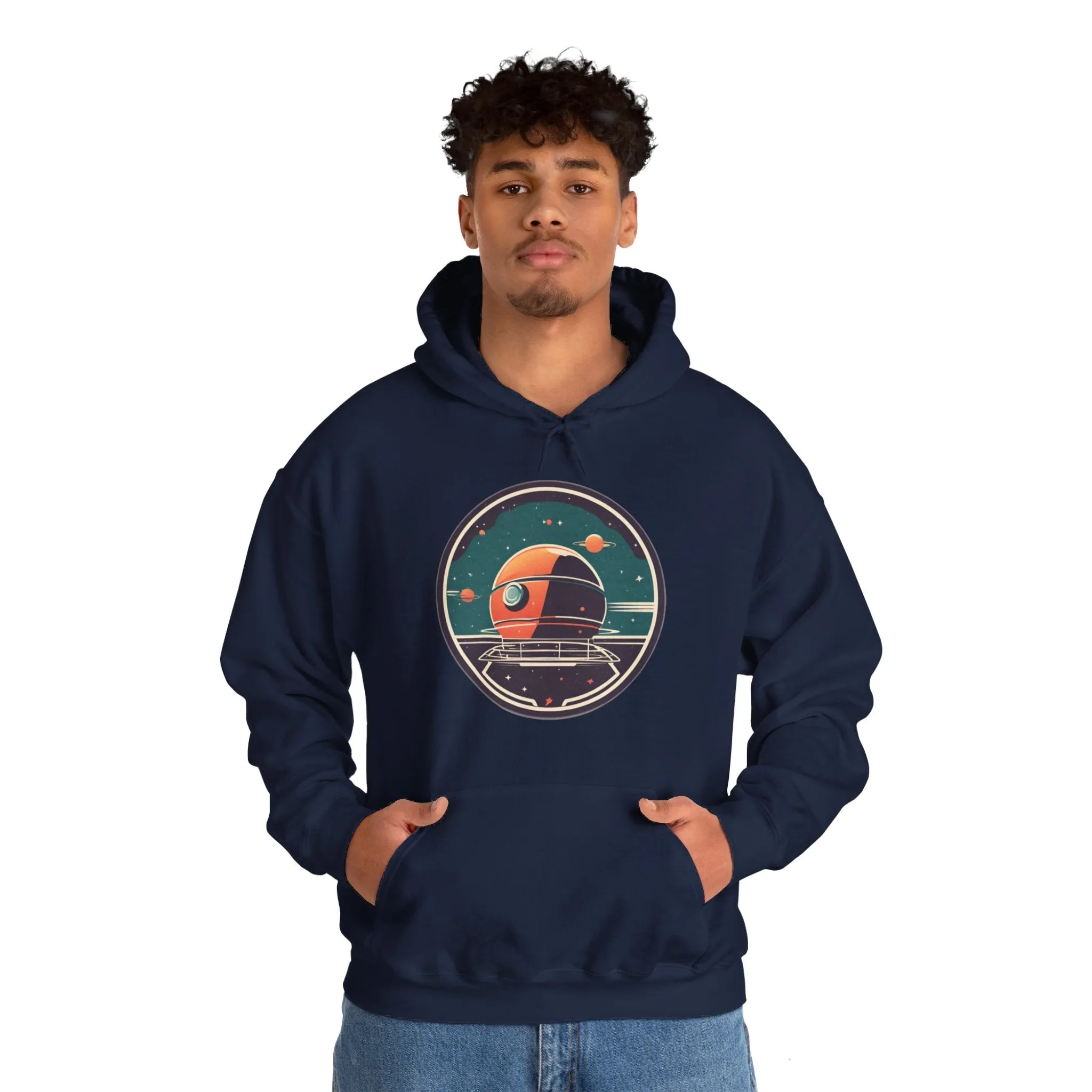 Station No101 Spaceart Sci-Fi Hoodie