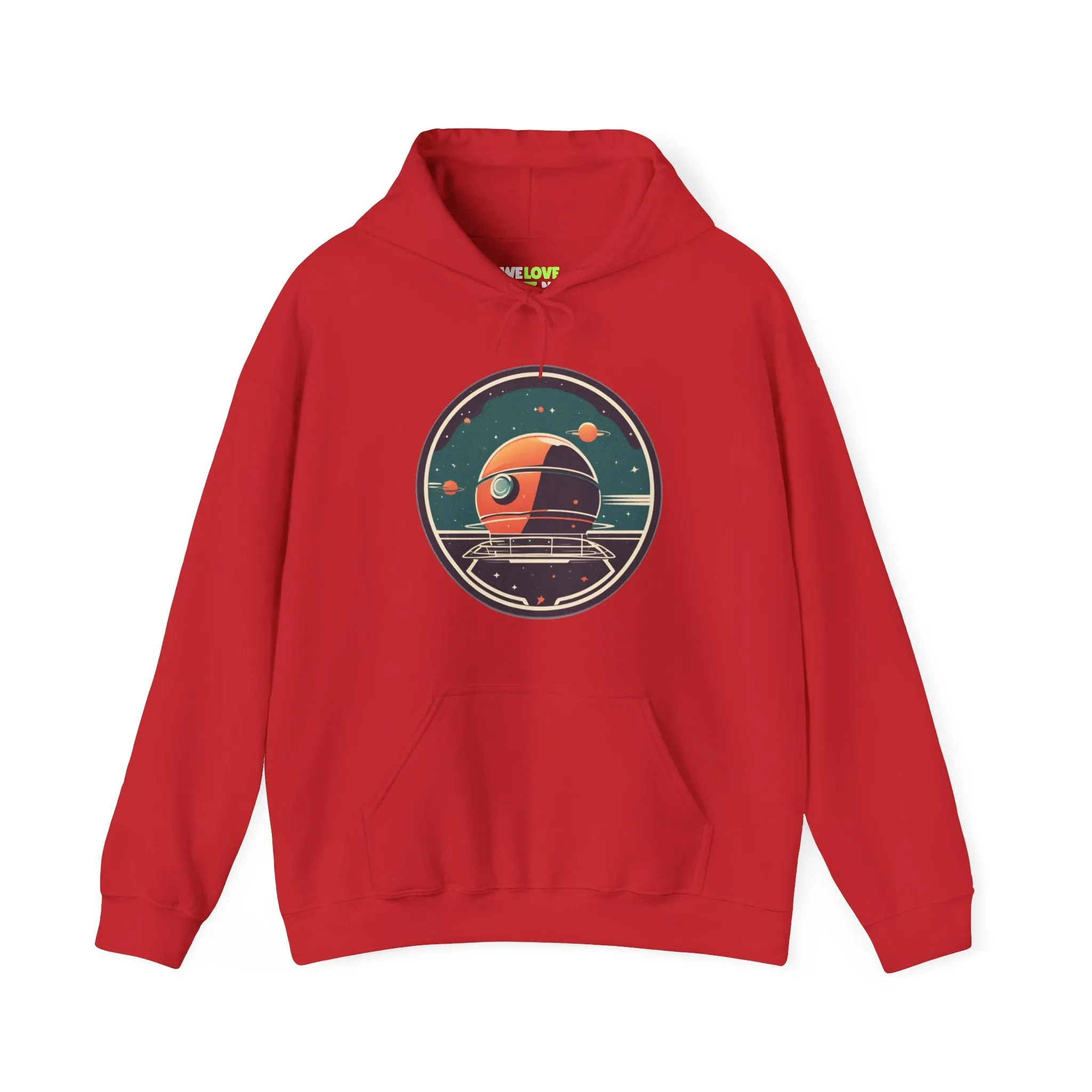 Station No101 Spaceart Sci-Fi Hoodie