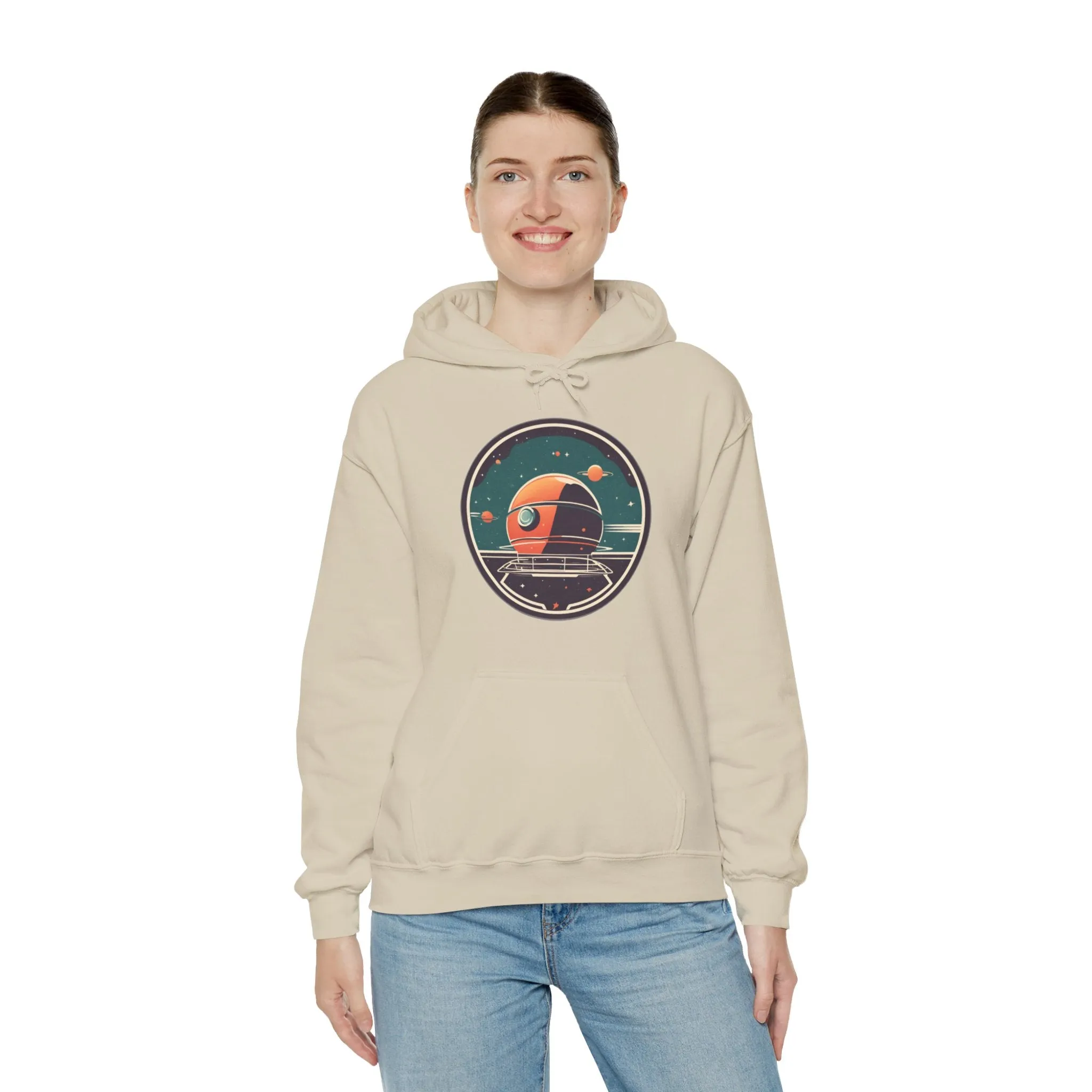 Station No101 Spaceart Sci-Fi Hoodie