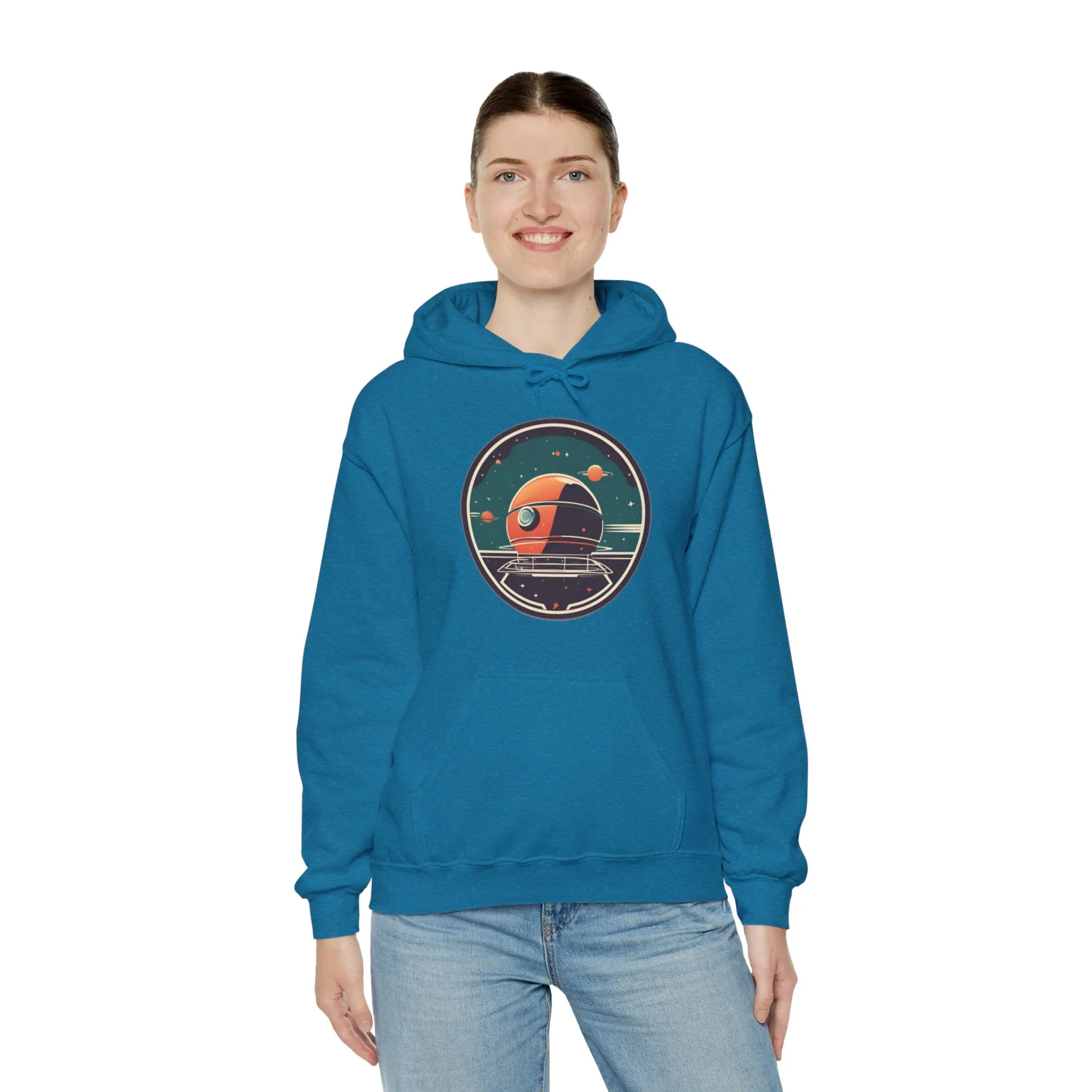 Station No101 Spaceart Sci-Fi Hoodie