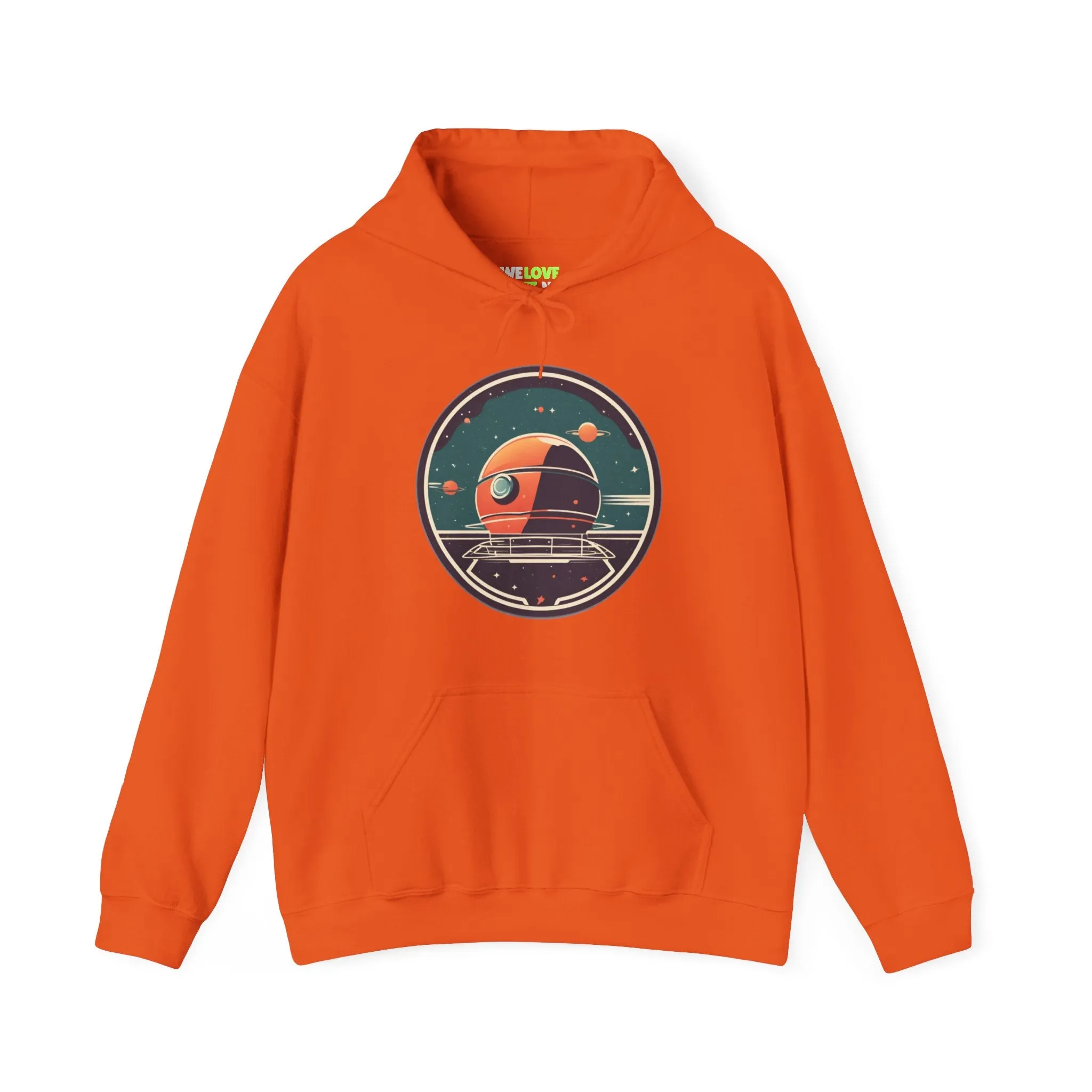 Station No101 Spaceart Sci-Fi Hoodie