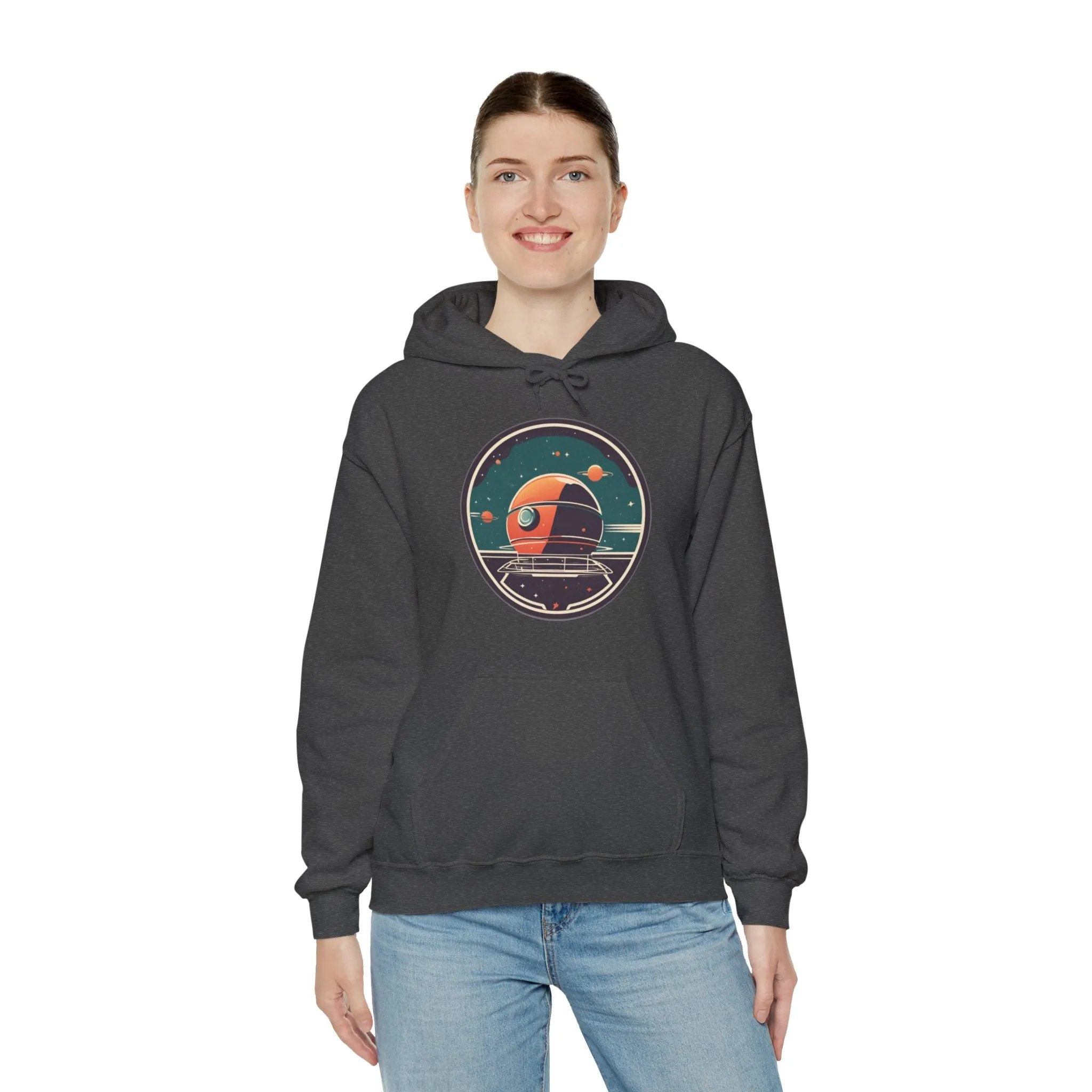 Station No101 Spaceart Sci-Fi Hoodie