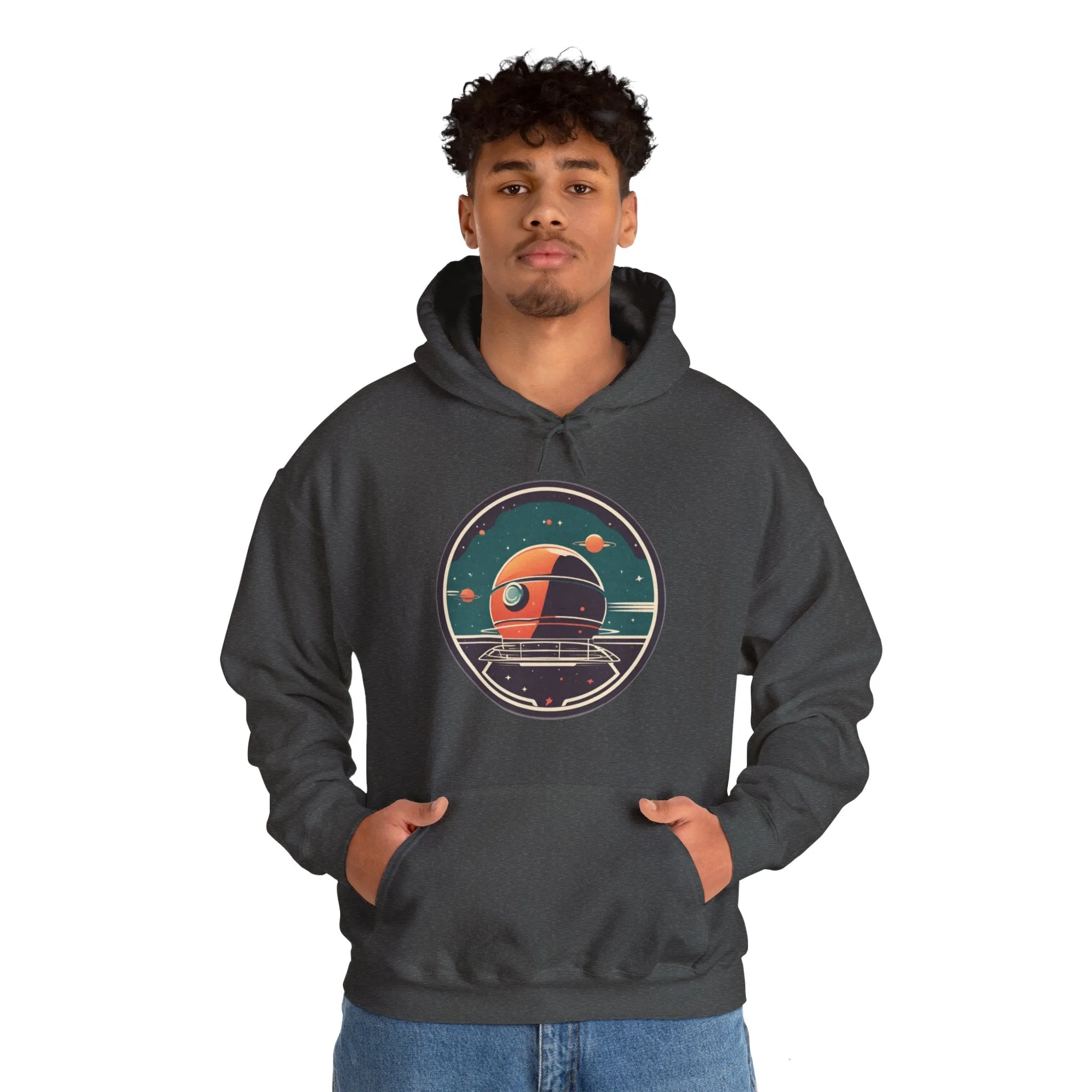 Station No101 Spaceart Sci-Fi Hoodie