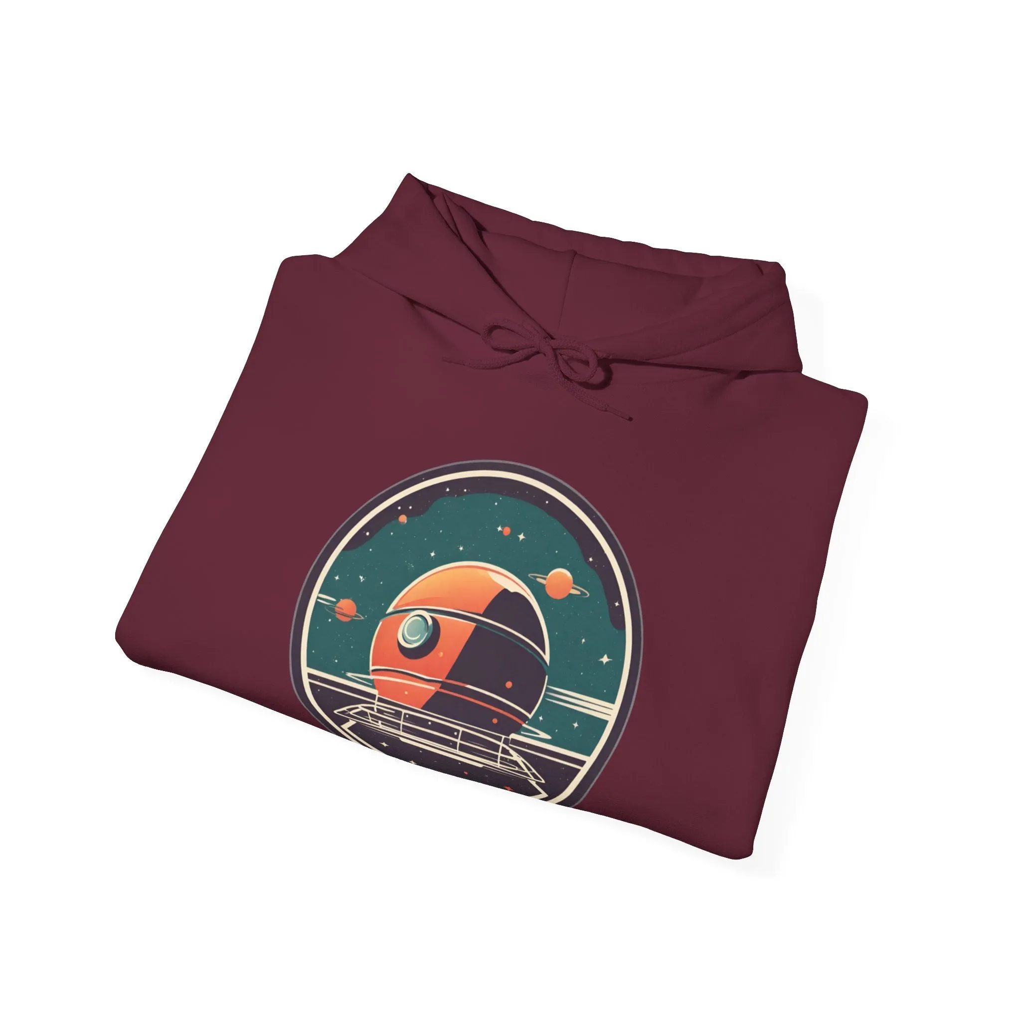 Station No101 Spaceart Sci-Fi Hoodie