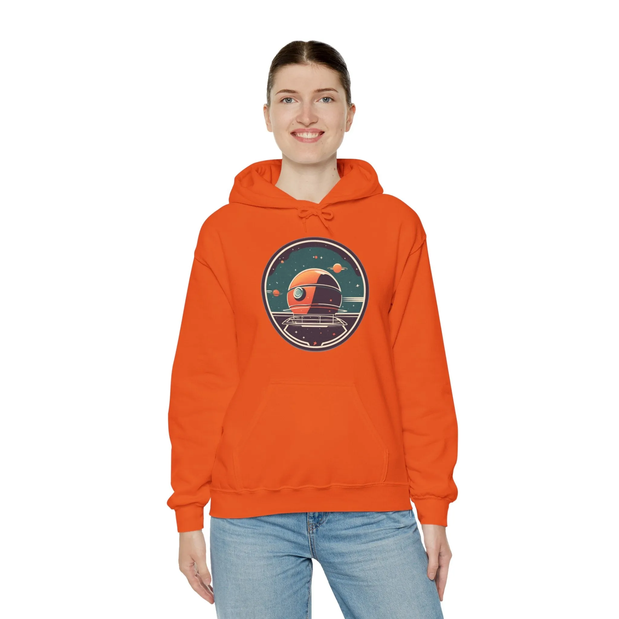 Station No101 Spaceart Sci-Fi Hoodie