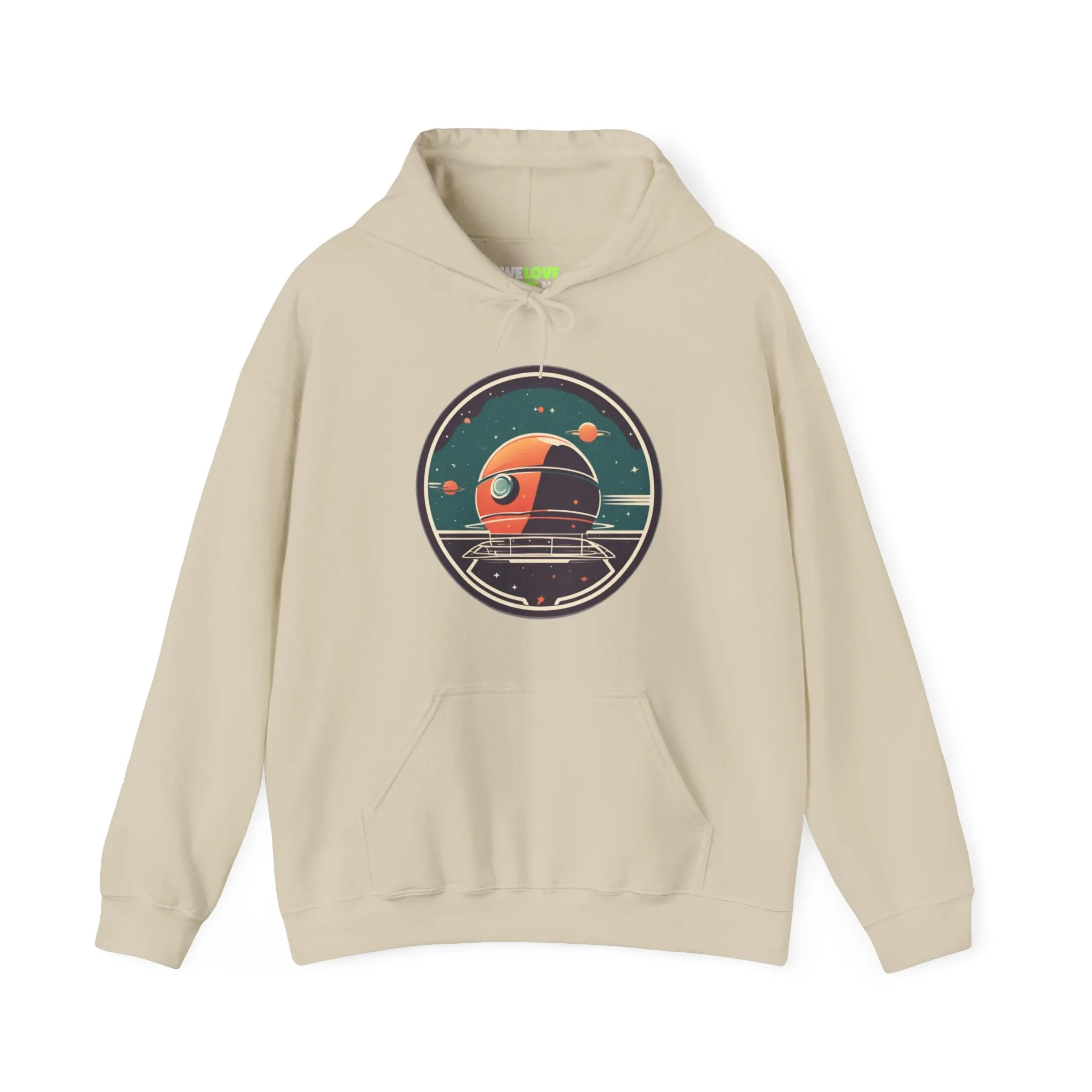 Station No101 Spaceart Sci-Fi Hoodie