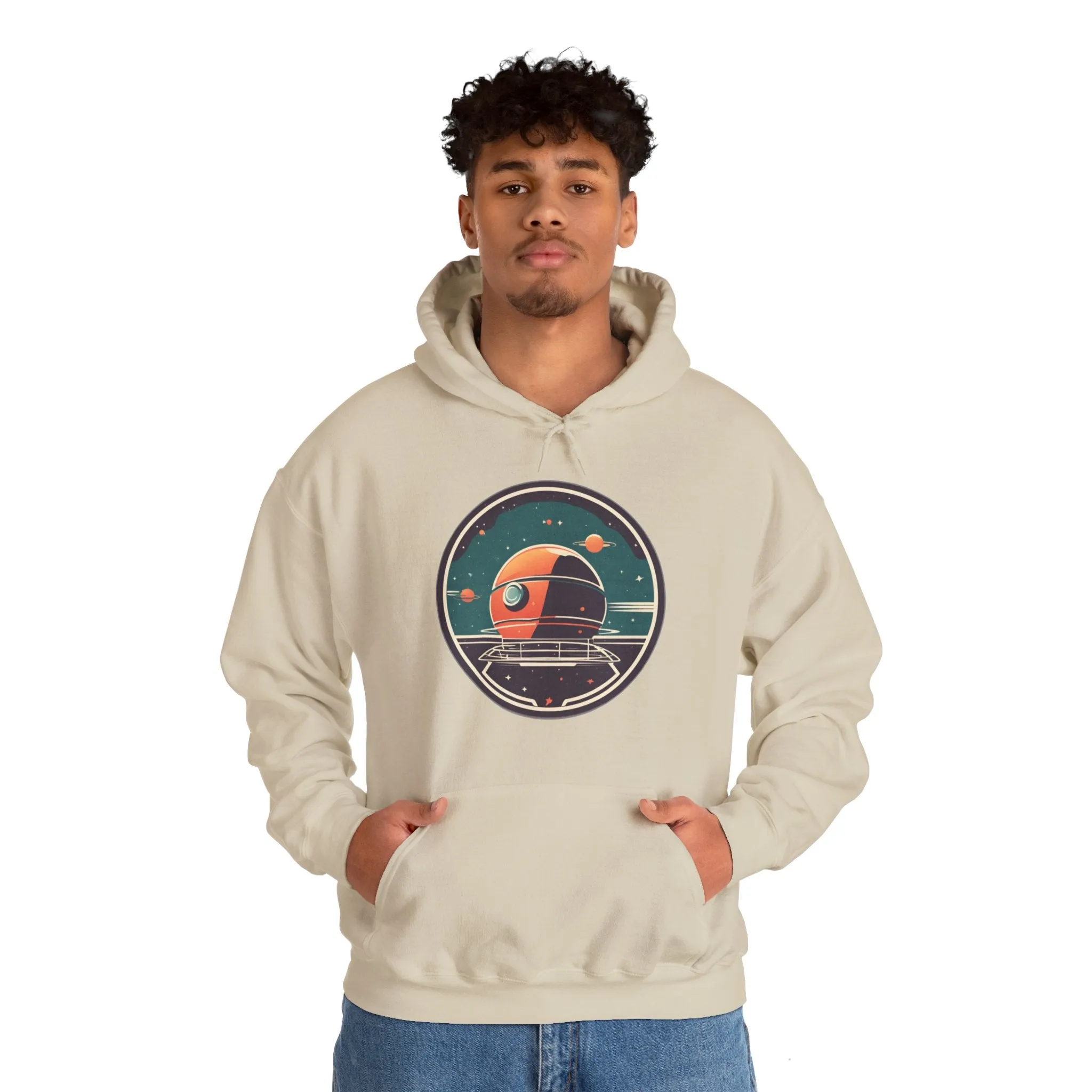 Station No101 Spaceart Sci-Fi Hoodie