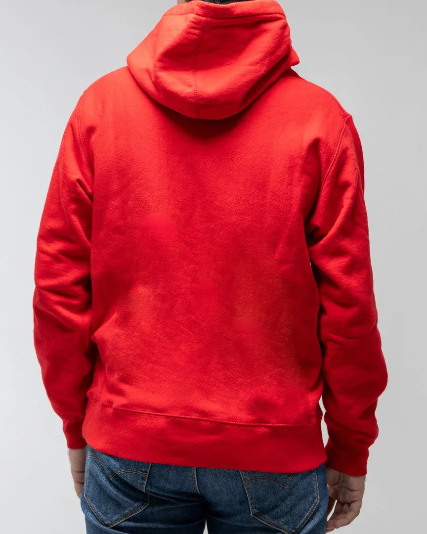 Supreme Red Sequin Viper Hoodie