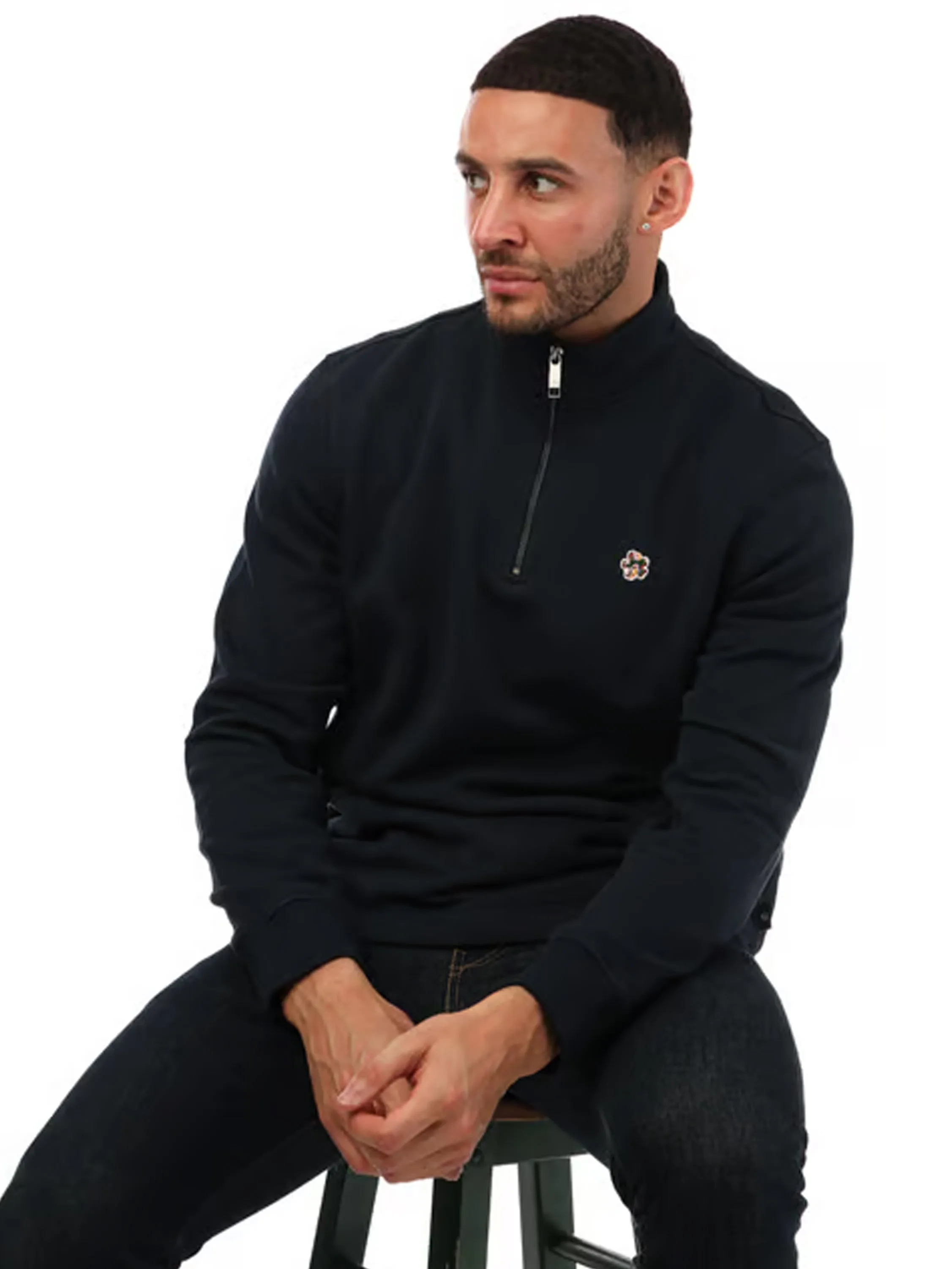 Ted Baker | Mens Half Zip Sweatshirt - Kilbrn