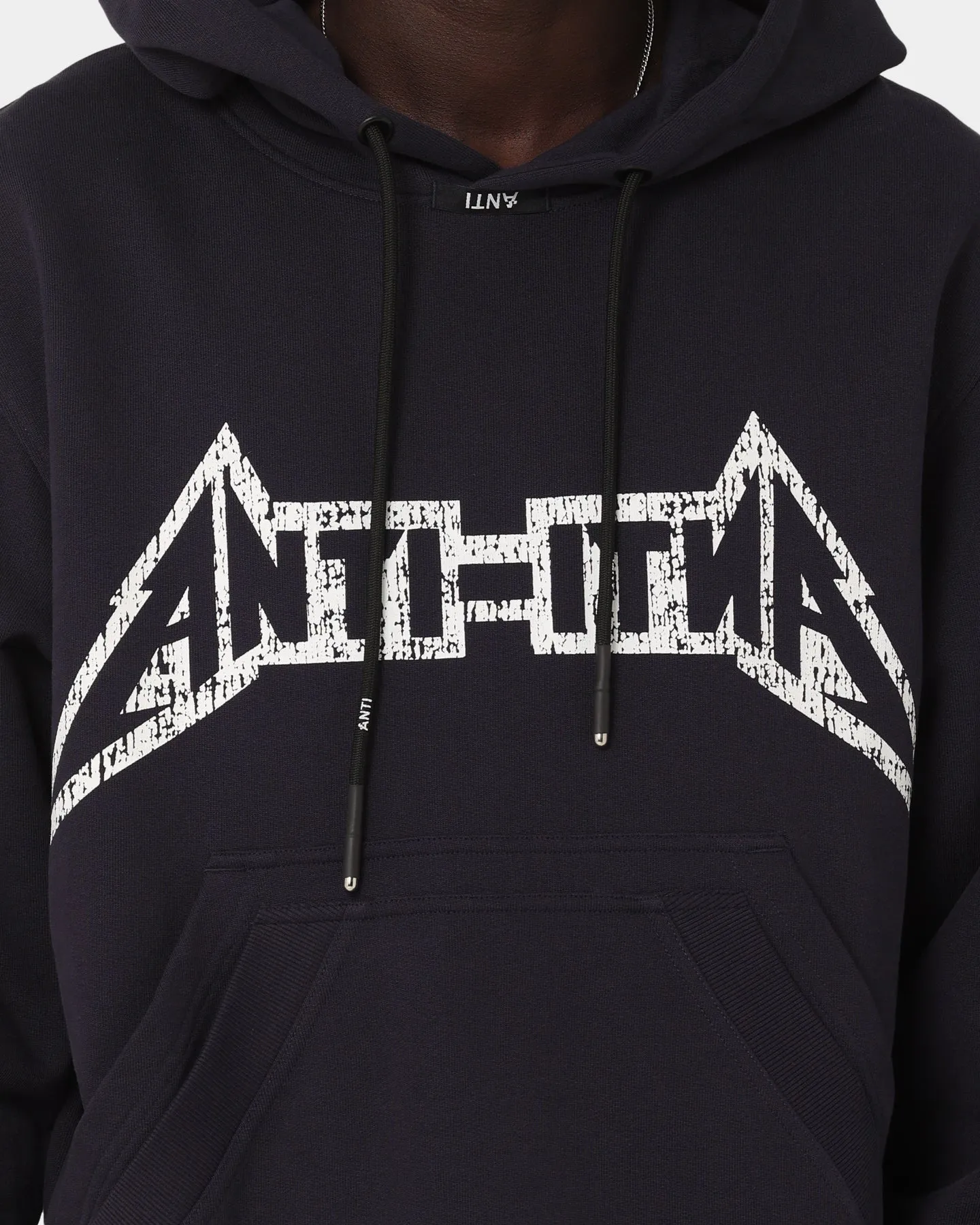 The Anti Order Heavy Metal Hoodie Dark Navy