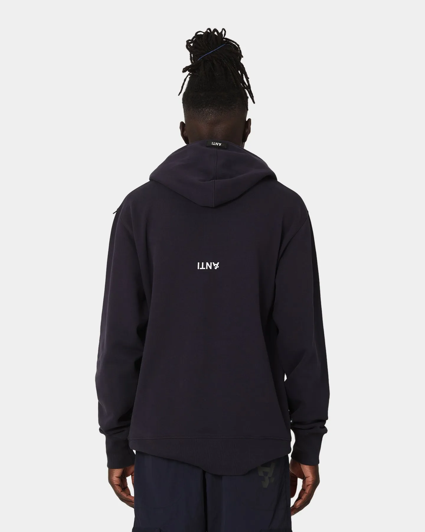 The Anti Order Heavy Metal Hoodie Dark Navy