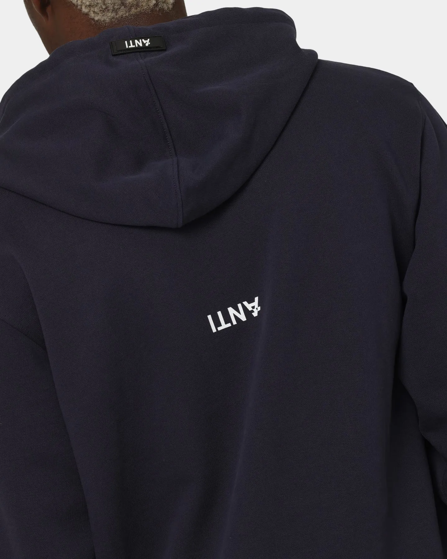 The Anti Order Heavy Metal Hoodie Dark Navy