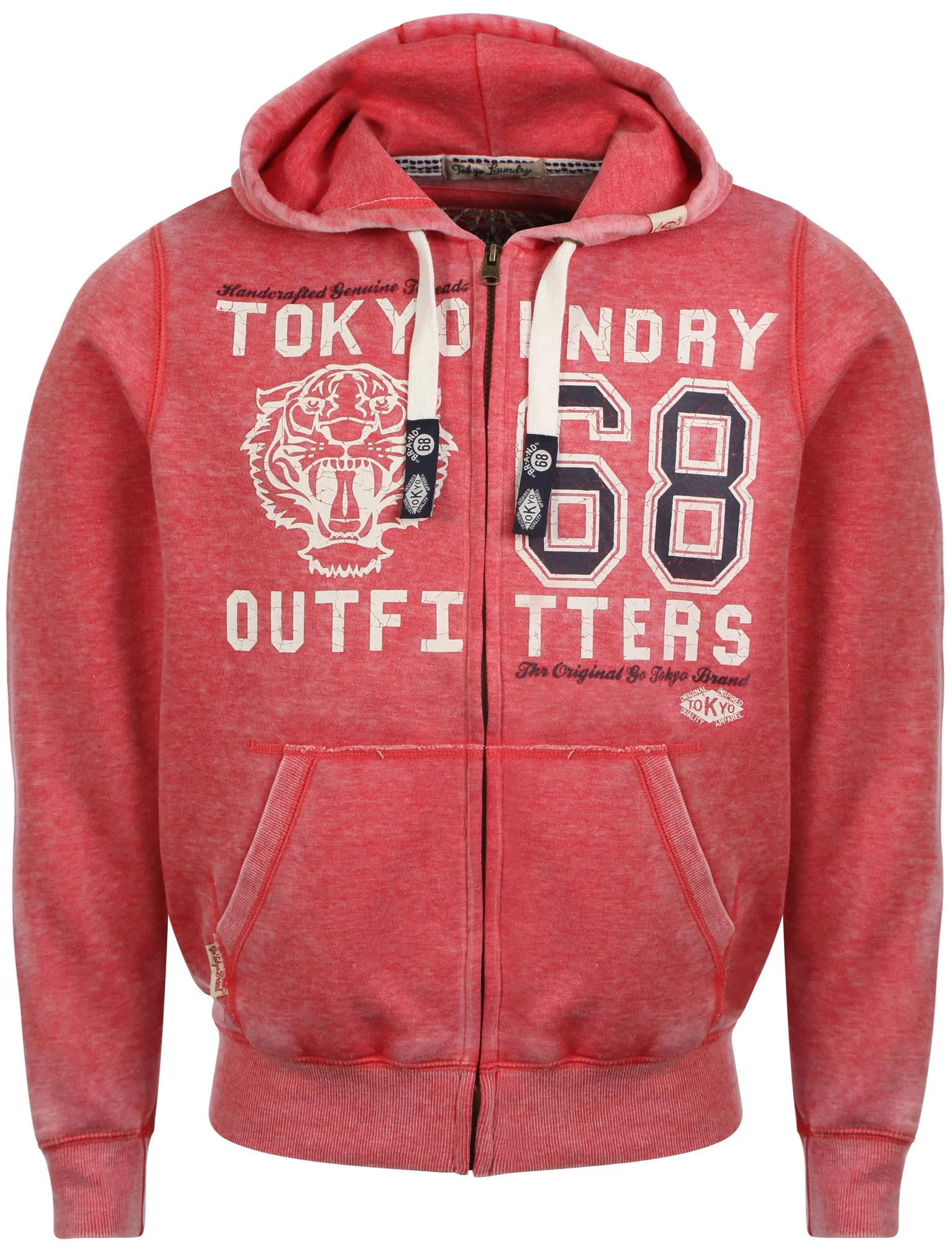 Tokyo Laundry Wincanson red zipped hoodie