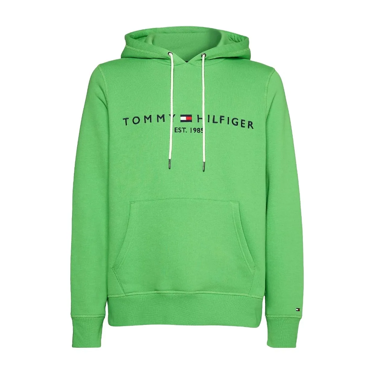 Tommy Hilfiger Flex Fleece Logo Spring Lime Hoodie