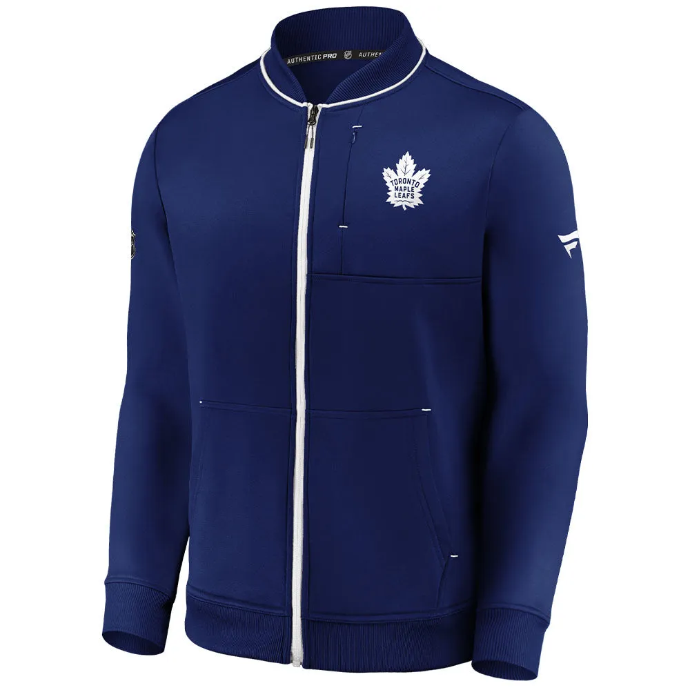 TORONTO MAPLE LEAFS FANATICS MEN'S AUTHENTIC PRO RINK JACKET