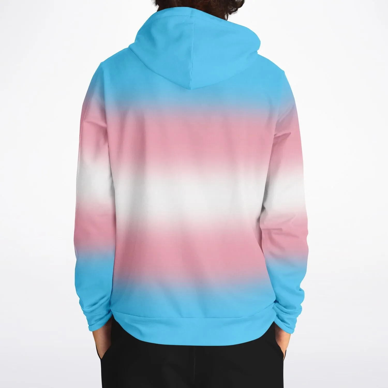 Transgender Pride Ombre Pullover Hoodie