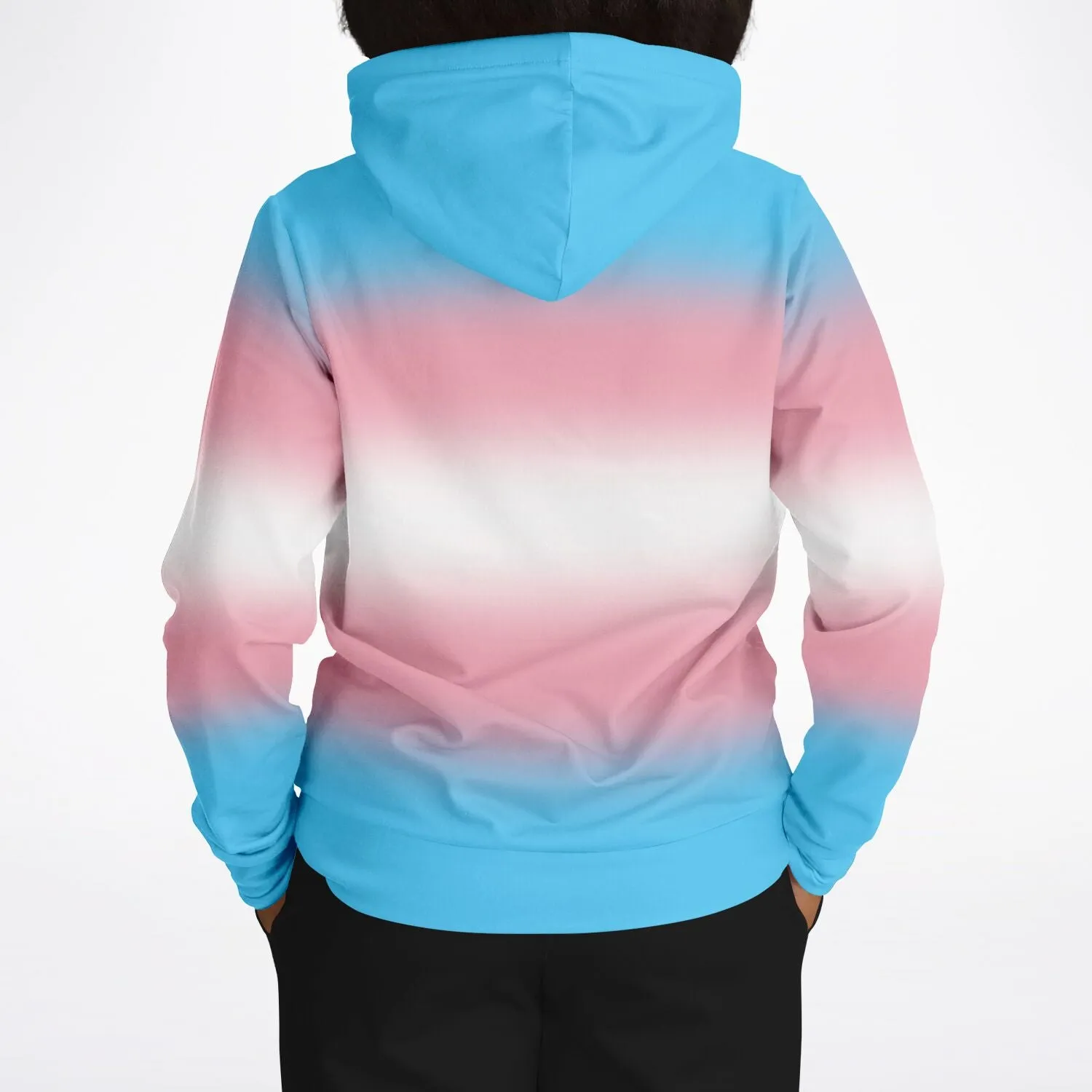 Transgender Pride Ombre Pullover Hoodie