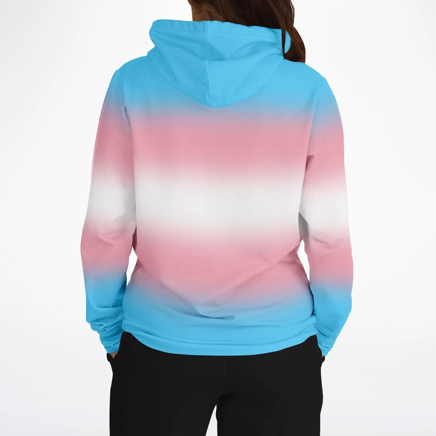 Transgender Pride Ombre Pullover Hoodie