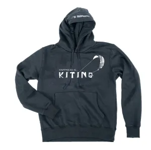 Unisex Kiting Hoodie, Jet Black