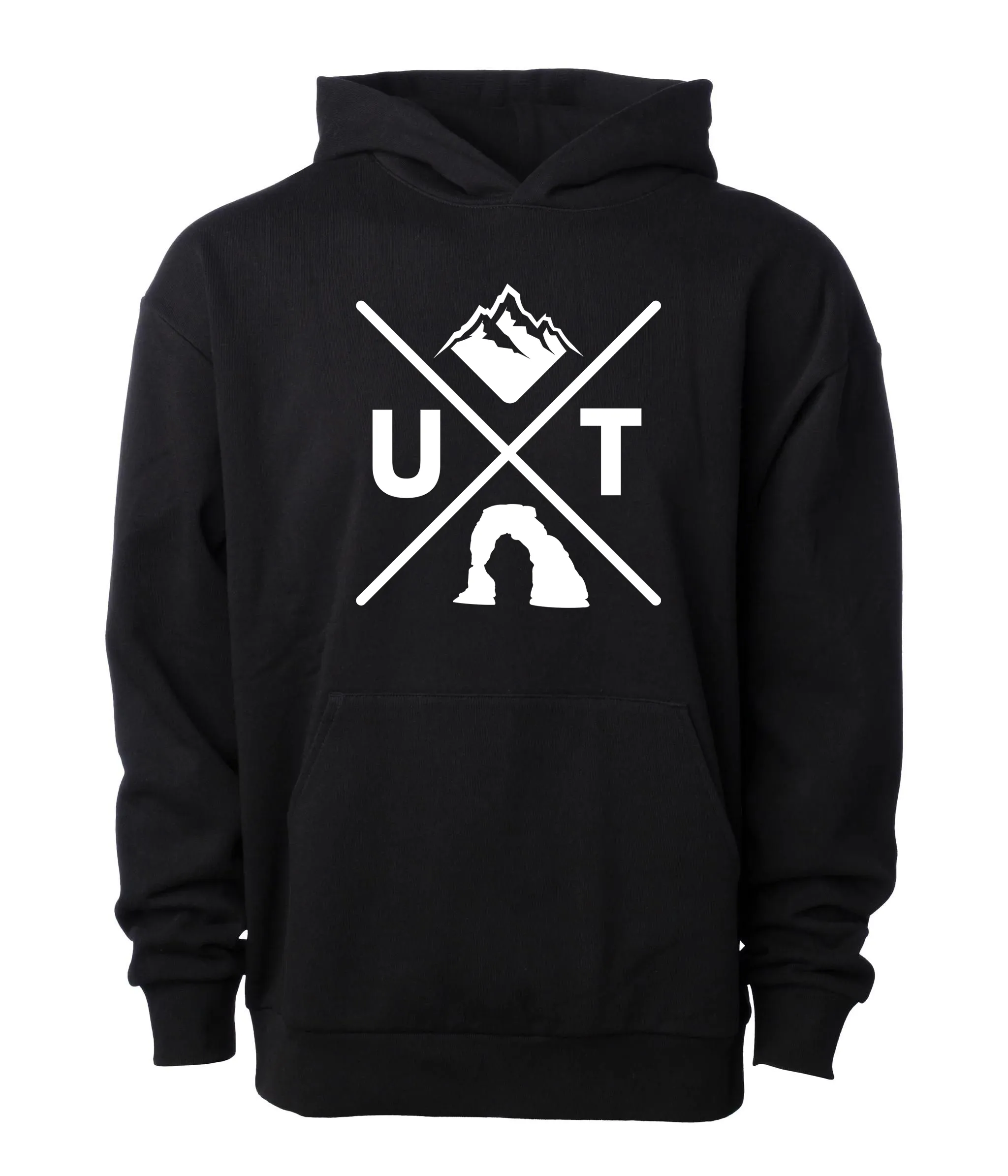 Utah X - Stringless Mountain Blend Hoodie