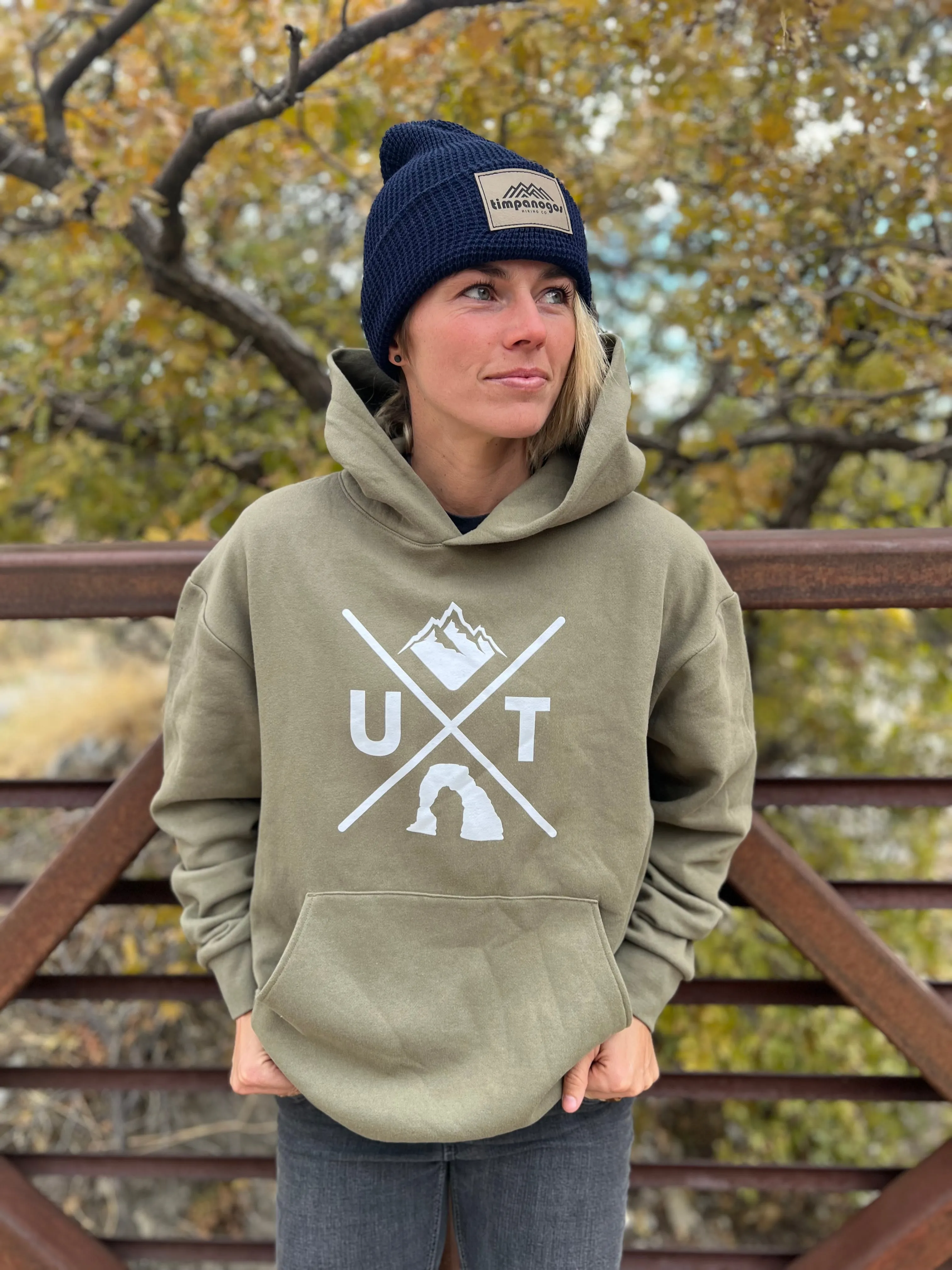 Utah X - Stringless Mountain Blend Hoodie