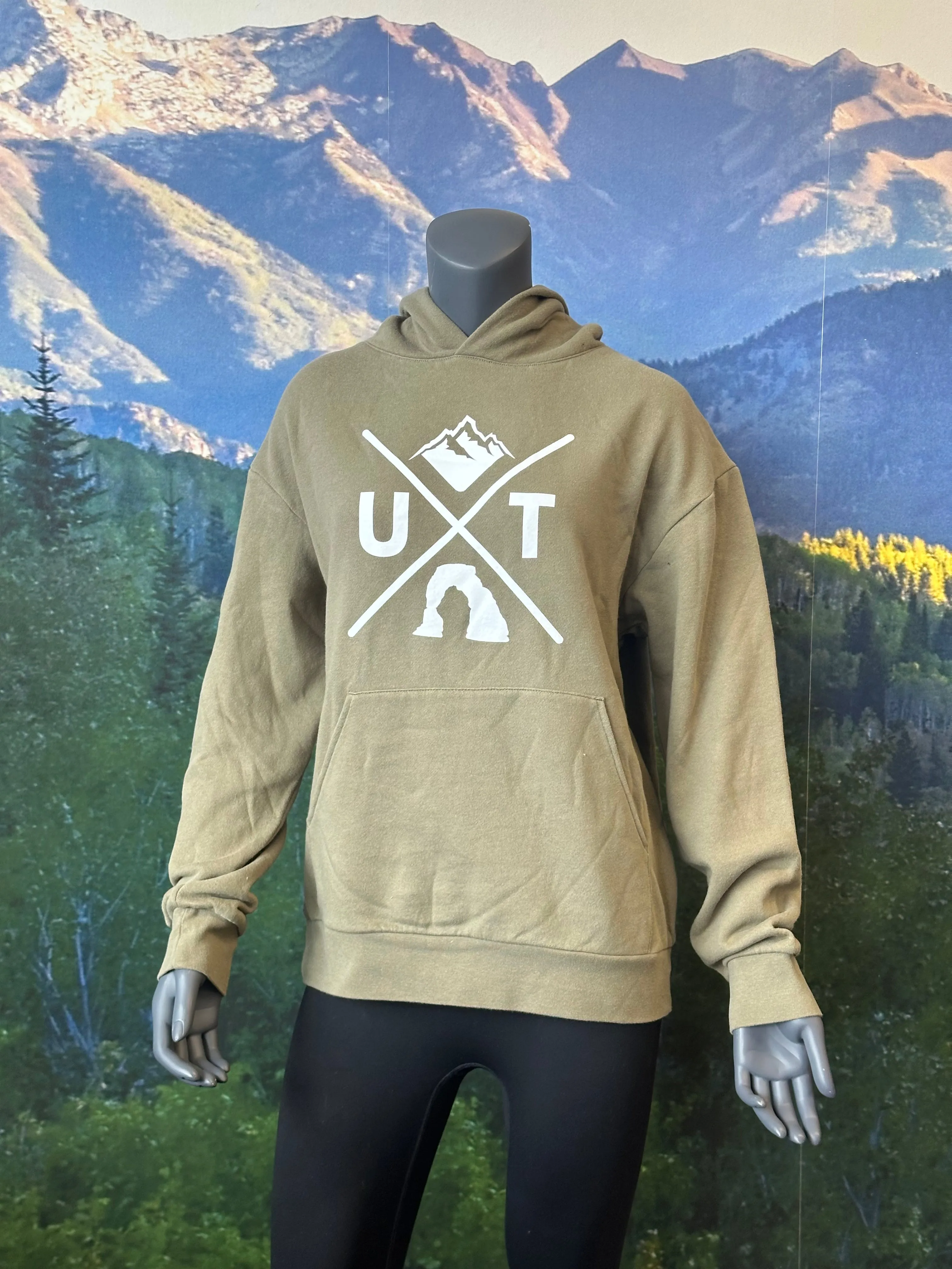 Utah X - Stringless Mountain Blend Hoodie