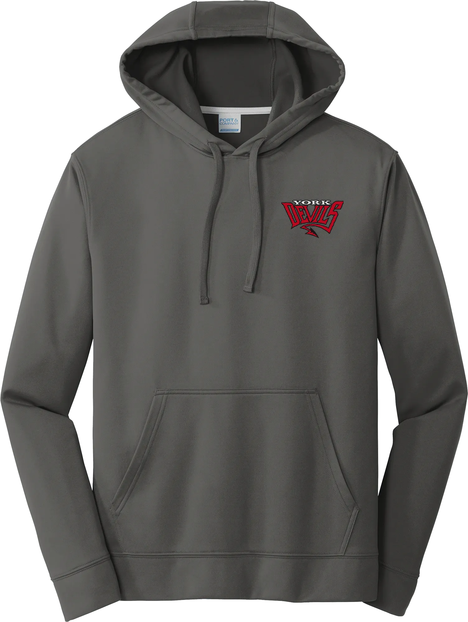 York Devils Performance Fleece Pullover Hooded Sweatshir